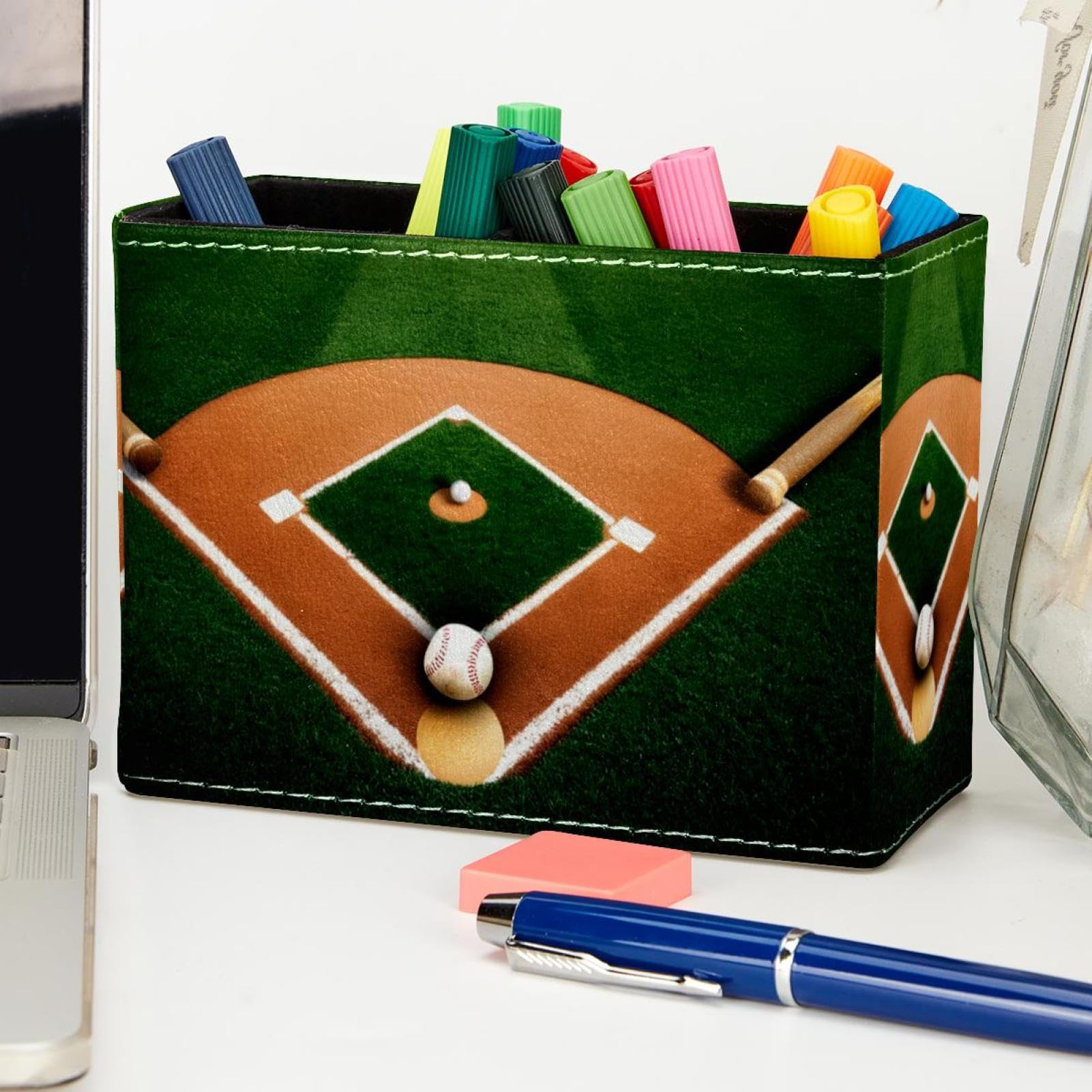 Desk Pen Holder & Pencil Organizer - Stylish Office Supplies for Workstation, Study Table, or Sports Court Shot Glass Display