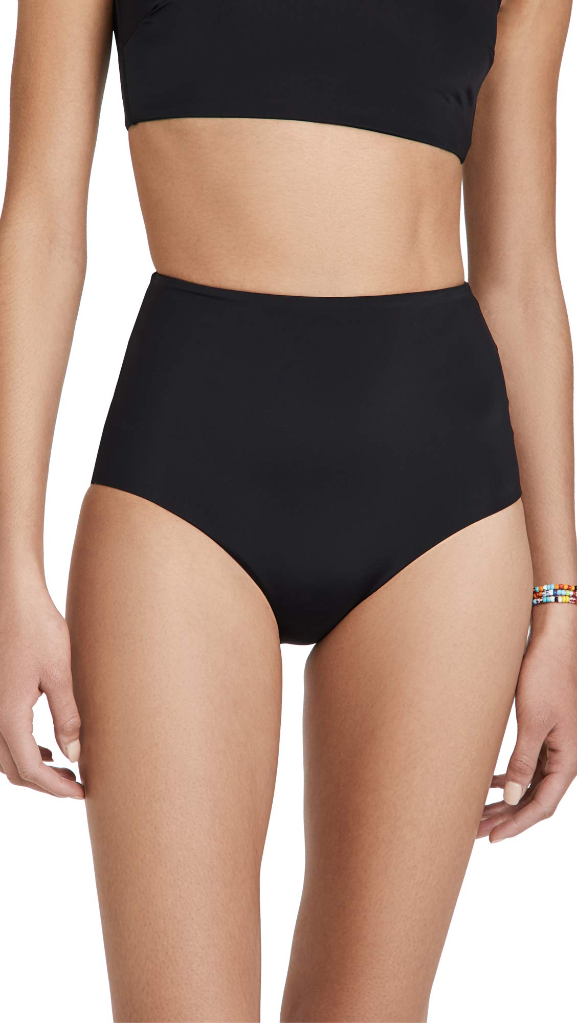 Mara Hoffman Women's Lydia Bikini Bottom - High Waisted Swimwear for Women, Comfortable & Stylish Beachwear - Perfect for Pool Parties, Vacations & Summer Getaways