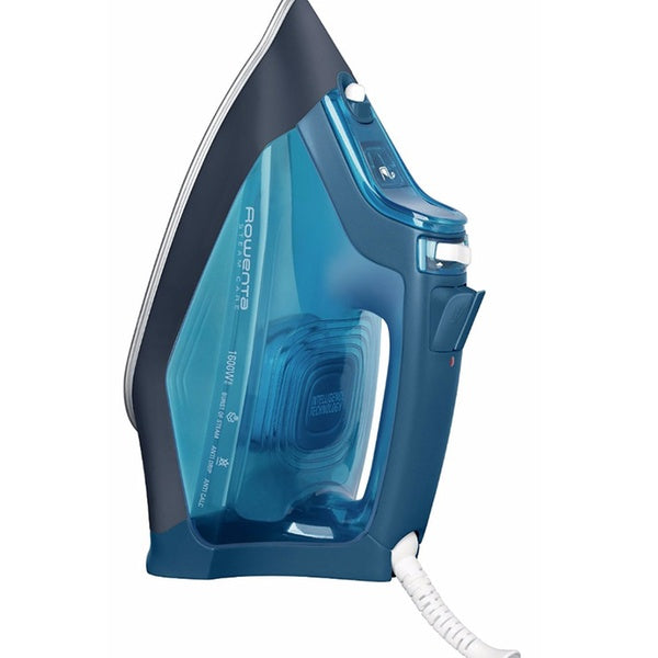 Rowenta Steamcare Iron DW3180 - Powerful Steam Iron with Stainless Steel Soleplate & Anti-Calc System | Perfect for Home & Office Use | Factory Refurbished with Full Warranty | Ideal for Wrinkles Removal & Fabric Care