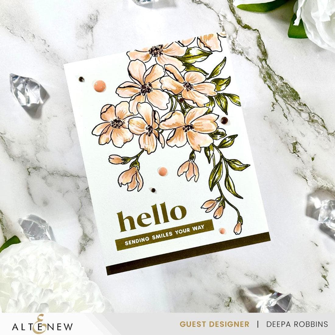 Beautiful Floral Press Plates & Foil Plates for DIY Scrapbooking, Card Making, and Home Decor – Perfect for Wedding Invitations, Gift Wrapping, and Craft Projects