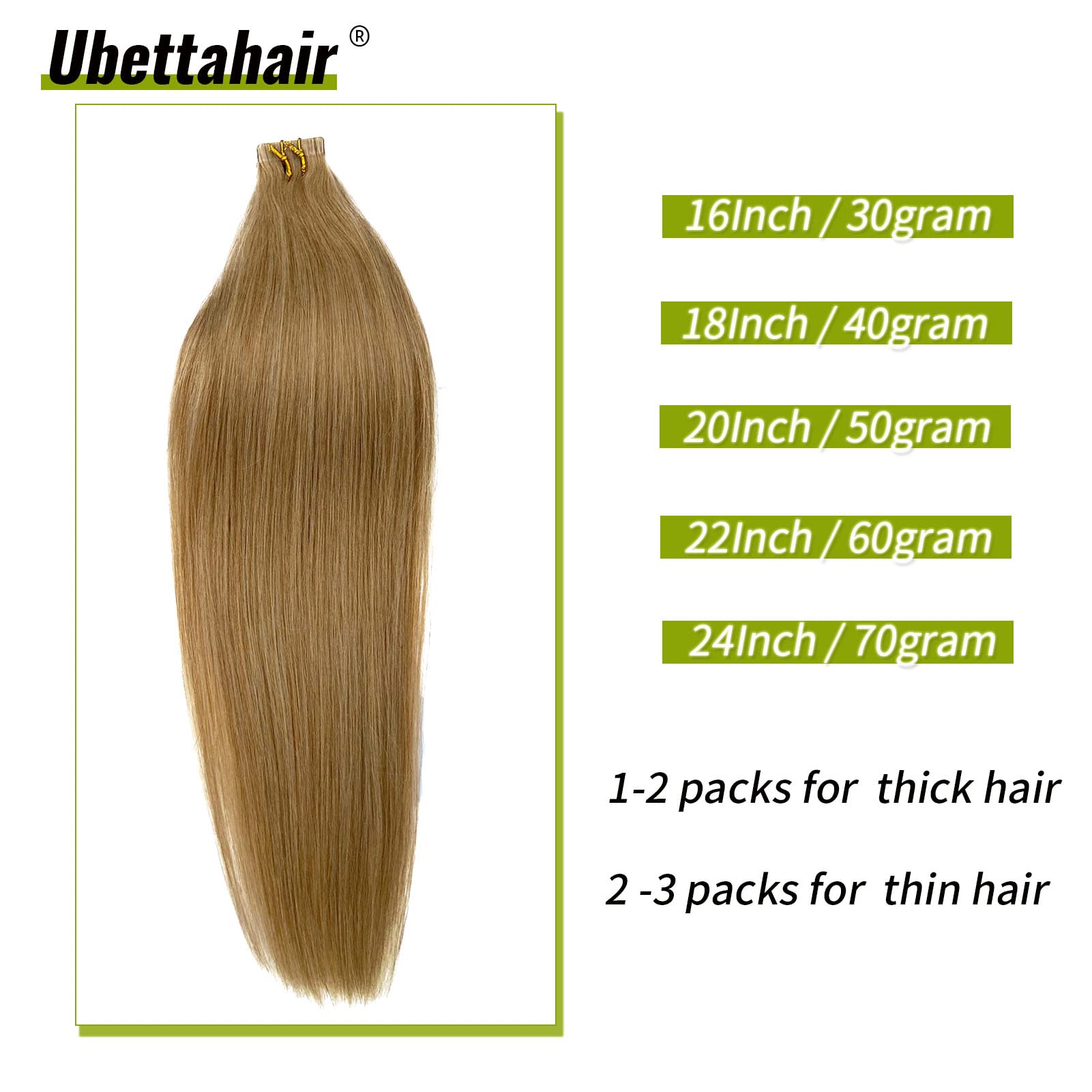 20pcs 16-inch Strawberry Blonde Tape-in Hair Extensions | 30g Human Remy Hair | Seamless Skin Weft Silk Straight Double Sided Invisible Tape | Perfect for Daily Wear, Parties & Special Occasions