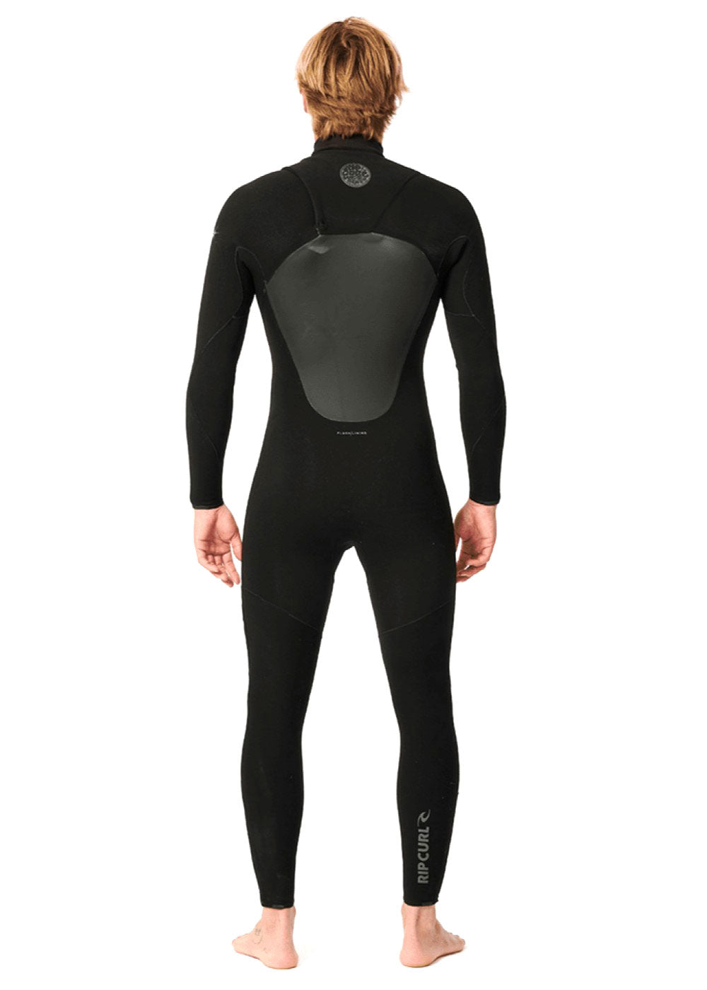 Rip Curl Men's Flashbomb 3/2mm Chest Zip Steamer Wetsuit for Surfing, Diving & Water Sports - Premium Neoprene Full Wetsuit with Thermal Protection