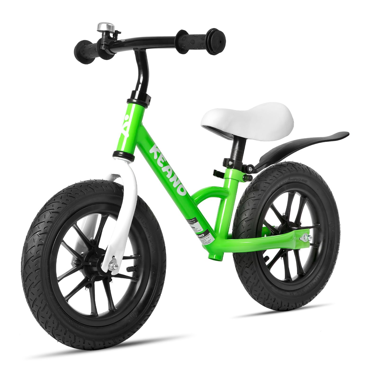 JOYSTAR 12 Inch Kids Balance Bike with LED Light-Up Wheels - No Pedal Toddler Bike for Boys & Girls Ages 2-5 - First Bike for Learning Balance & Coordination - Perfect for Backyard Rides, Park Adventures & Preschool Playtime