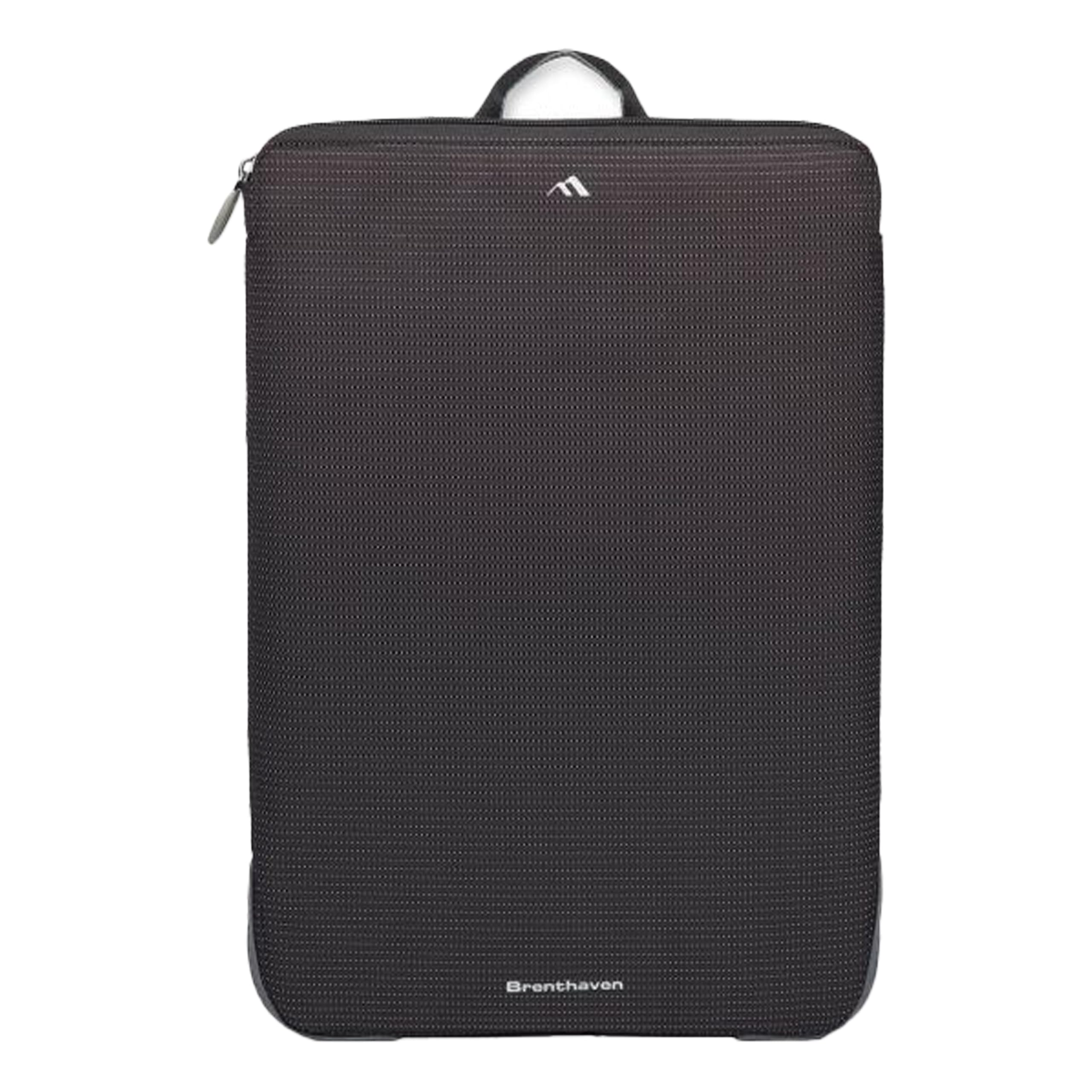 Brenthaven Tred Carry Slim Sleeve with Handle for 13-inch MacBook, Laptops & Chromebooks - Durable Lightweight Protective Case for Students, Professionals & Office Use - Perfect for Work, School & Travel - Black