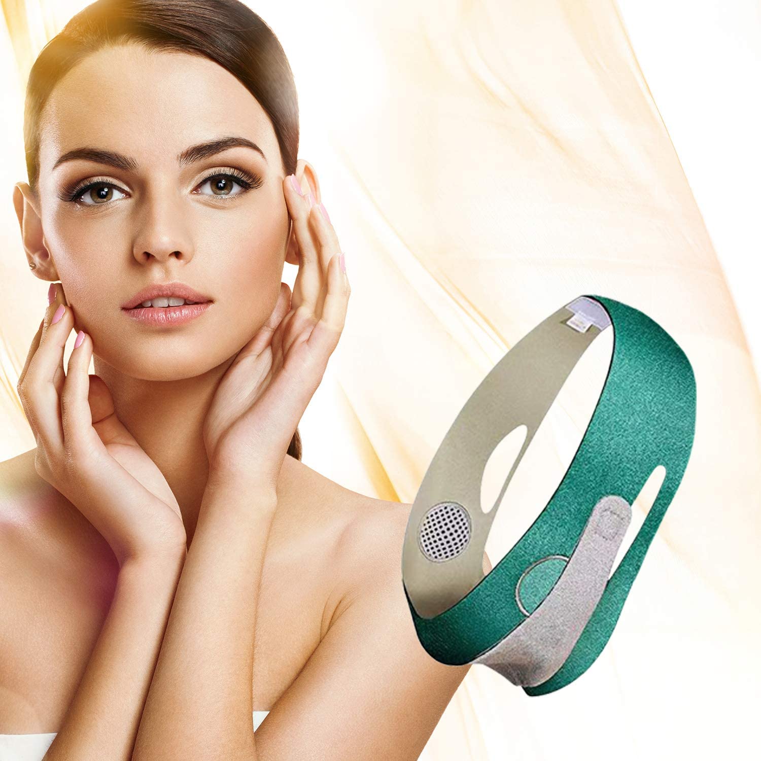 Face Slimming Belt for Women - Elastic Face Lifting Bandage, V-Line Shaper & Double Chin Reducer - Anti-Wrinkle Facial Mask for Cheek & Chin Lift - Perfect for Home Spa, Skincare Routine & Self-Care Moments