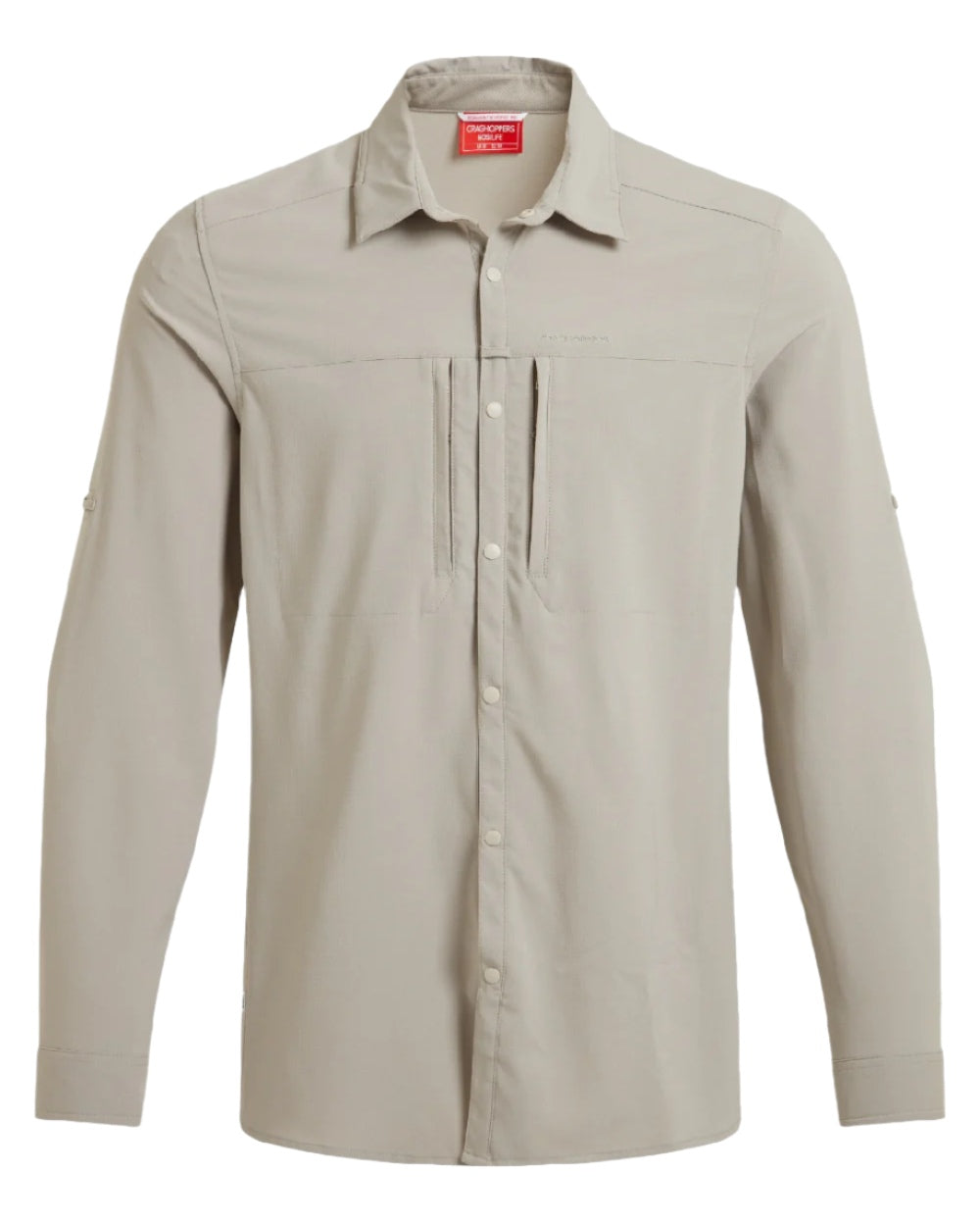 Craghoppers Men's NosiLife Pro Long Sleeve Shirt - Insect Repellent Travel & Outdoor Adventure Shirt for Hiking, Camping & Safari