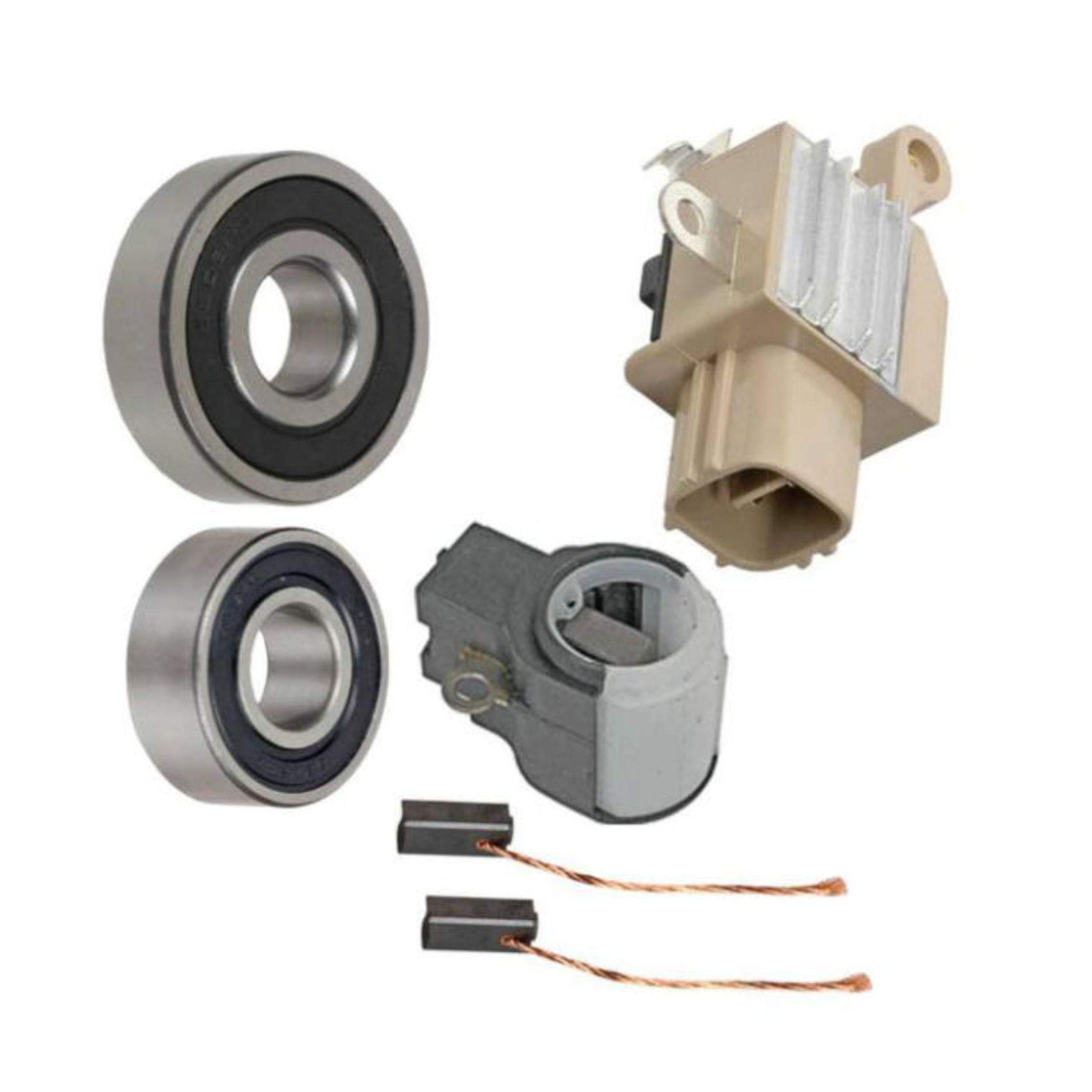 Toyota Sienna 2004-2006 3.3L Alternator Rebuild Kit - Includes Voltage Regulator, Brushes & Bearings (13981RK) - Perfect for DIY Car Repairs & Alternator Maintenance