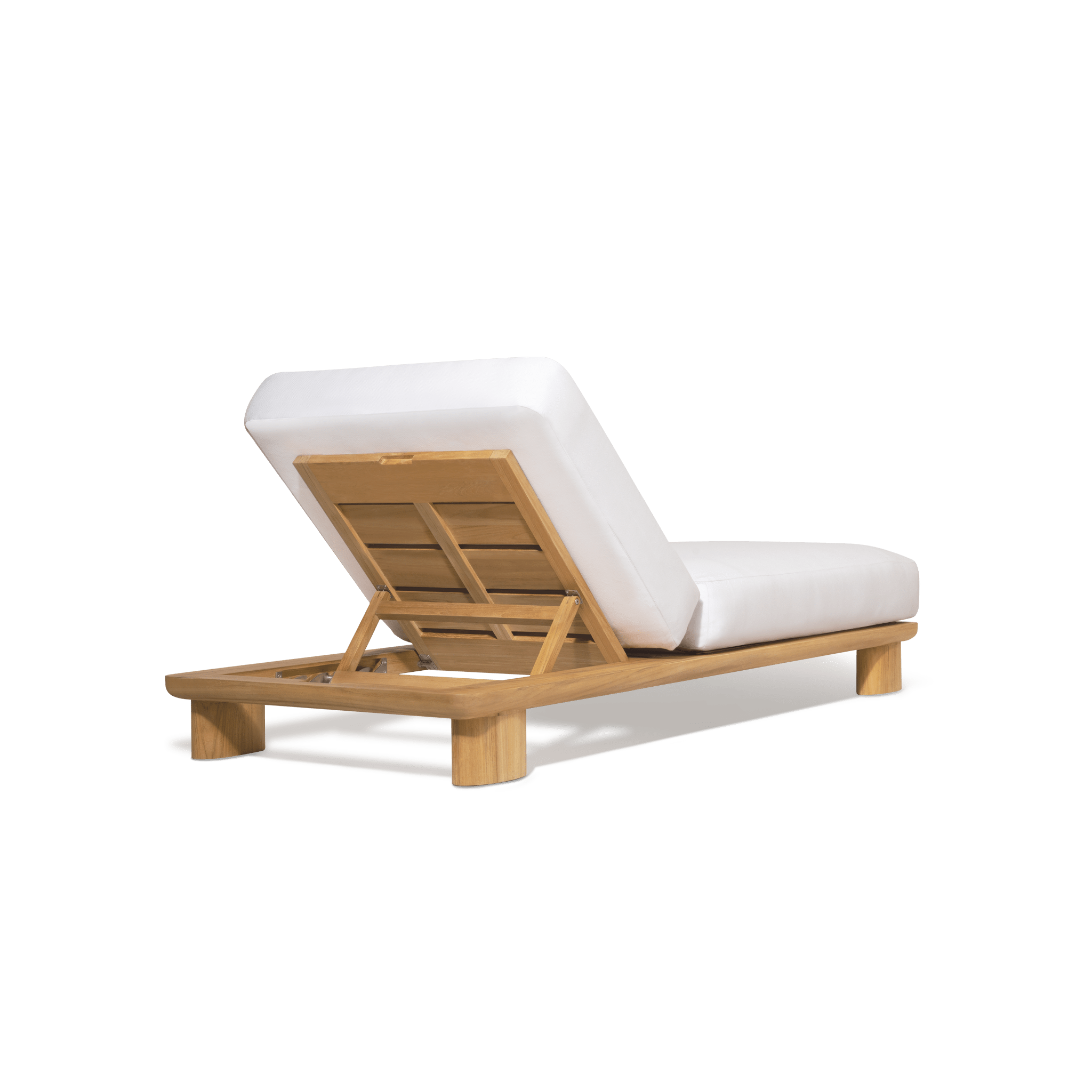 Premium Teak Wood Sun Lounge Chair - Outdoor Patio Furniture for Poolside, Beach & Garden Relaxation