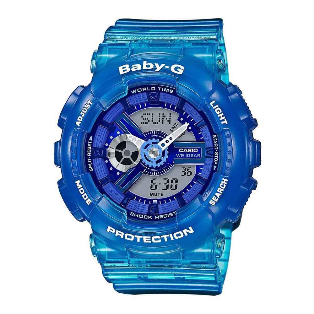 Casio Baby-G BA-110JM-2ADR Digital Sport Watch for Women - Waterproof, Shock Resistant, Trendy & Durable - Perfect for Running, Swimming & Outdoor Activities