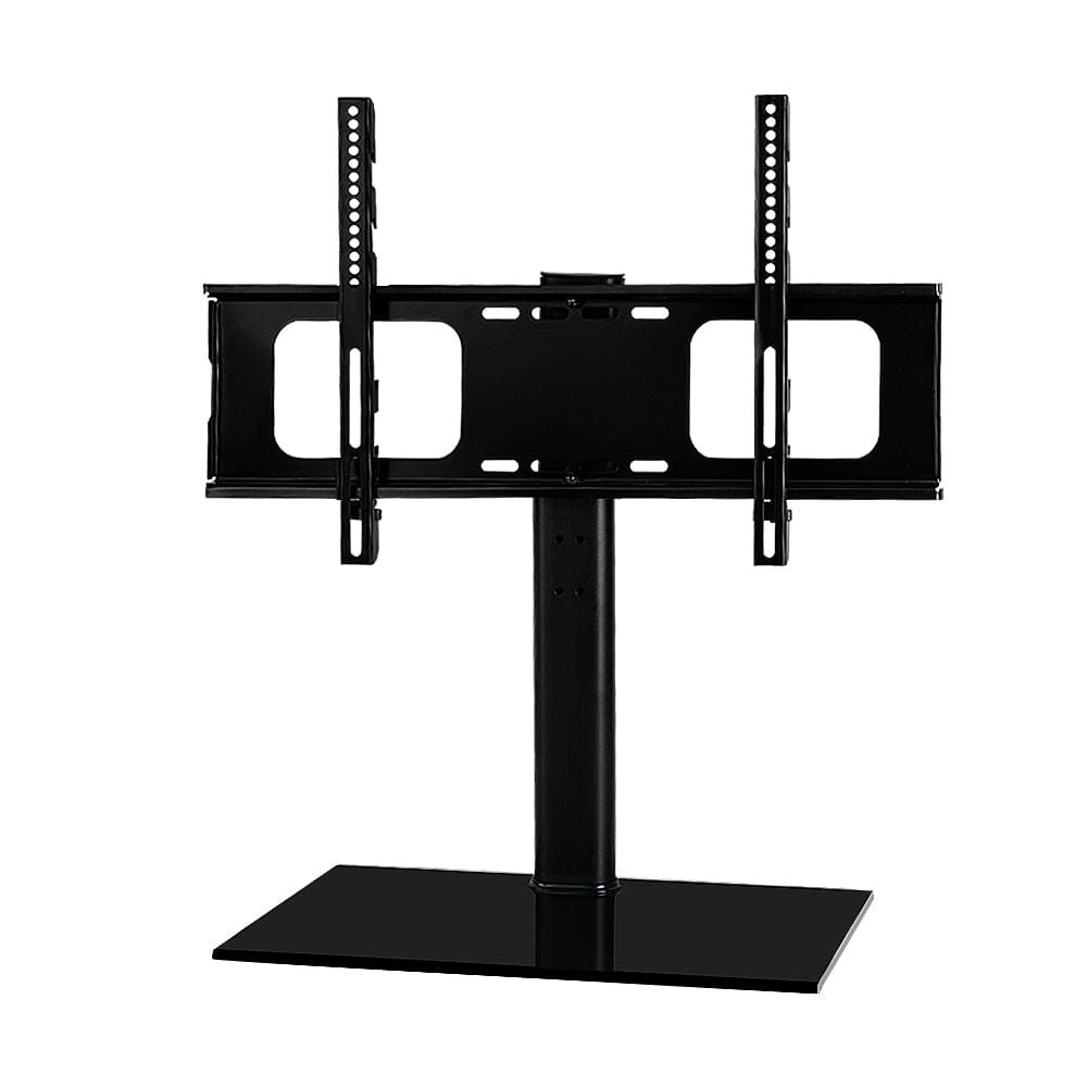 Adjustable Table Top TV Swivel Mount Stand - Universal Flat Screen Monitor Bracket for 13-42 Inch TVs - Perfect for Living Room, Bedroom, or Office Setup