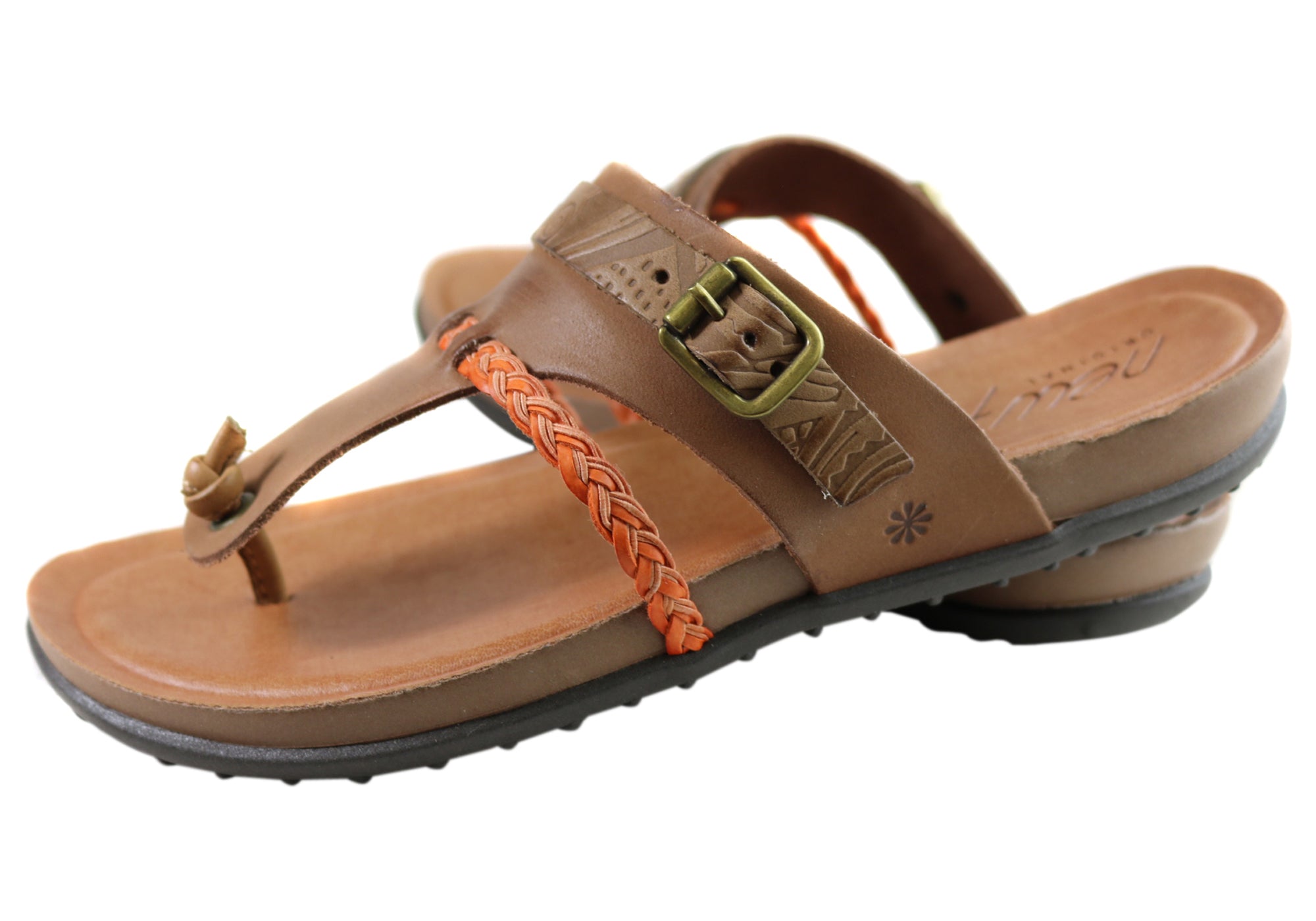 Women's Comfortable Leather Sandals - Handmade in Brazil - Casual Summer Flip Flops for Beach, Travel & Everyday Wear