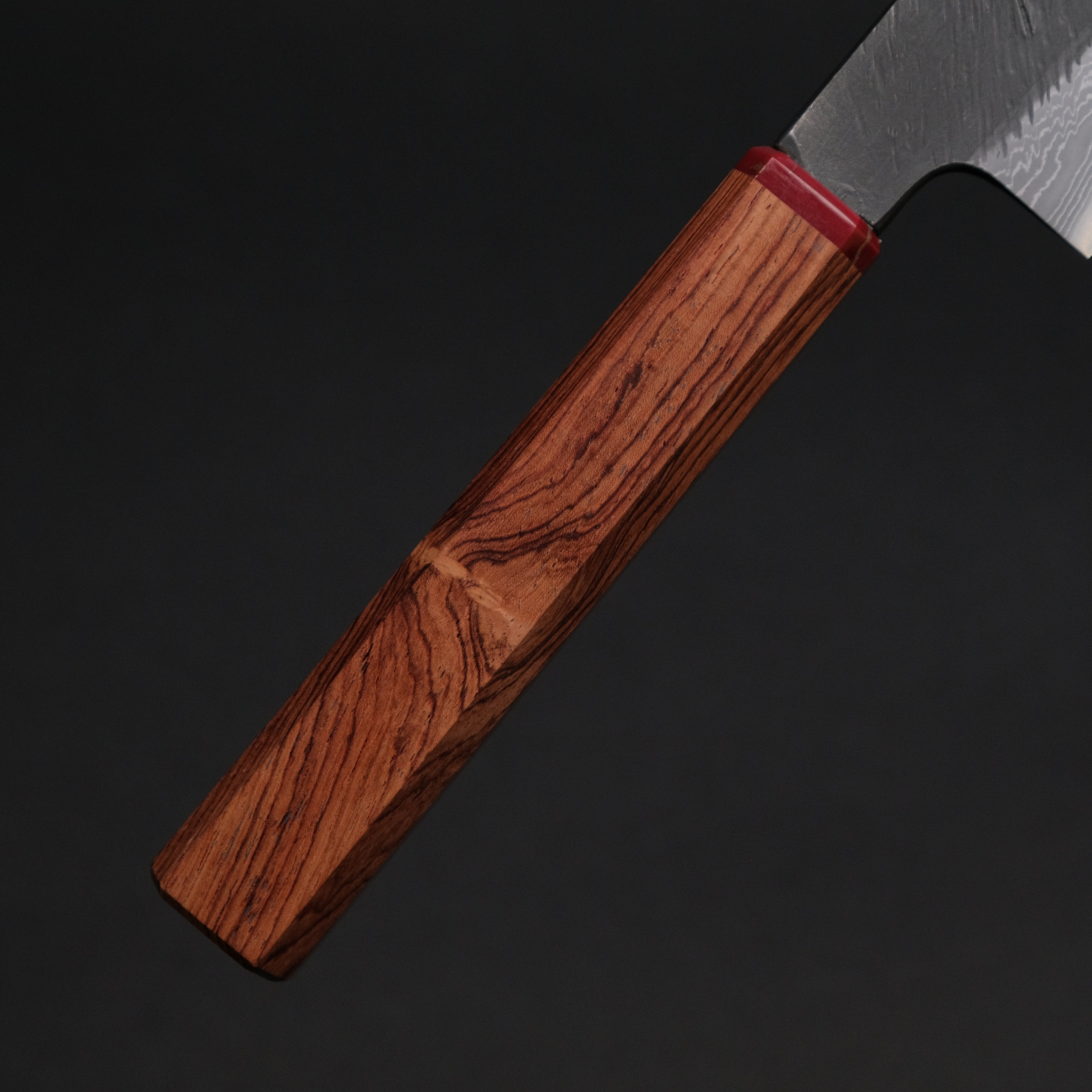 Premium Ajikataya White #2 Matsuba Damascus Petty Knife 150mm with Rosewood & TQP Handle (#28) - Perfect for Sushi, Vegetables & Precision Kitchen Tasks