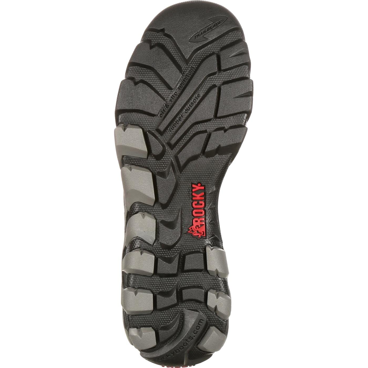 ROCKY TrailBlade Composite Toe Waterproof Athletic Work Shoes for Men - Lightweight Safety Boots for Construction, Hiking & Outdoor Work