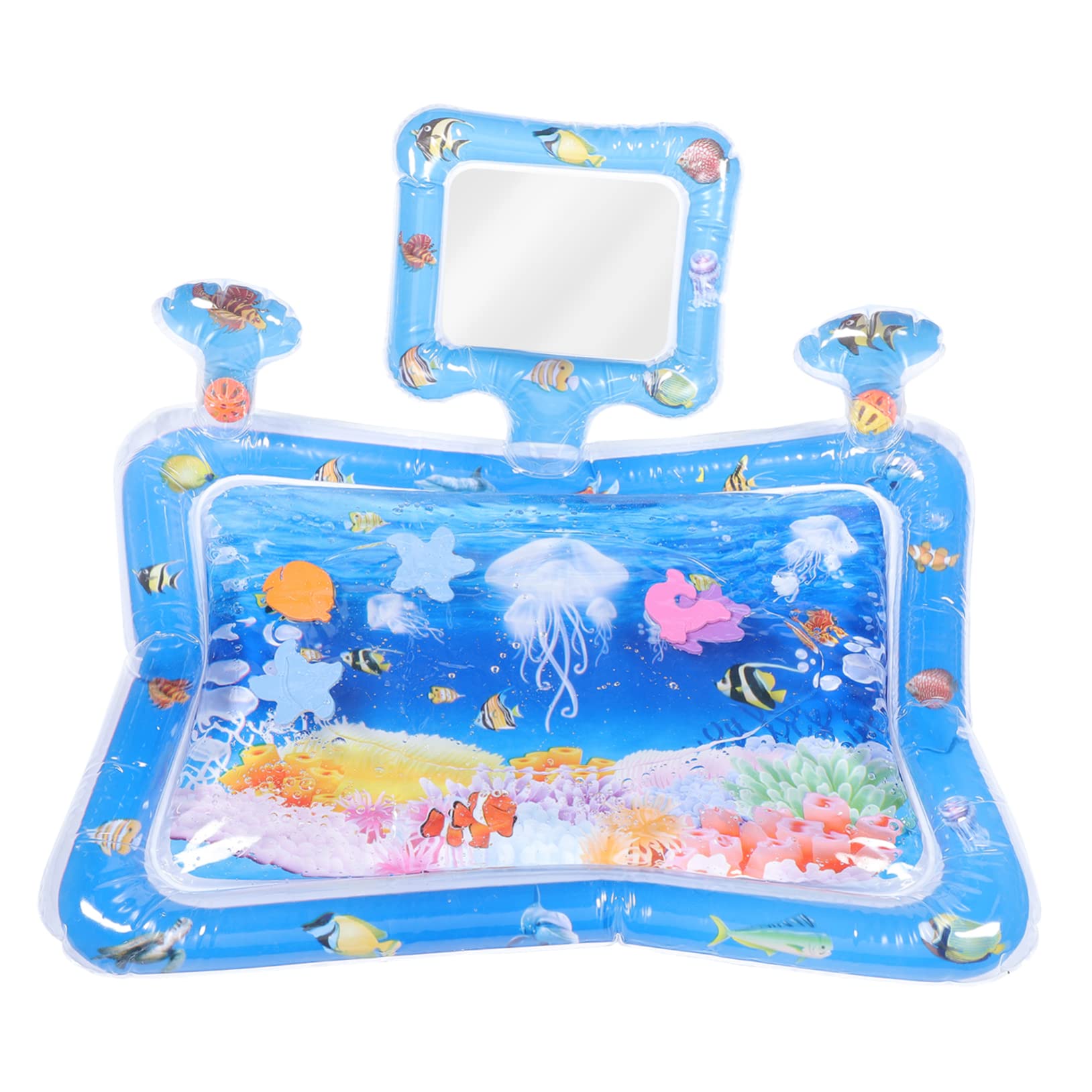 **iFundom Inflatable Tummy Time Play Mat for Babies - Water Mat for Infants, PVC Sensory Toy for Floor & Water Play - Perfect for Indoor & Outdoor Activities**