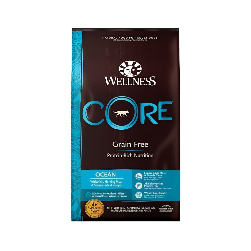 Wellness CORE Grain Free Dry Dog Food - High Protein Puppy Formula for Healthy Weight (4lb & 12lb) | Premium Nutrition for Growing Dogs - Perfect for Active Puppies & Small Breed Dogs
