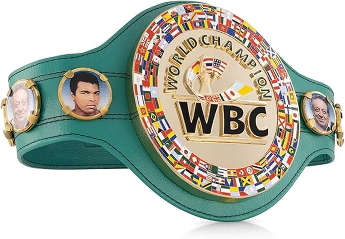 Authentic WBC Championship Replica Boxing Belt - Premium Heavyweight Title Belt for Adults | Perfect for Boxing Fans, Collectors & Costume Events