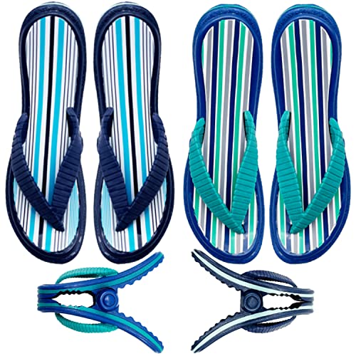 Striped Slippers