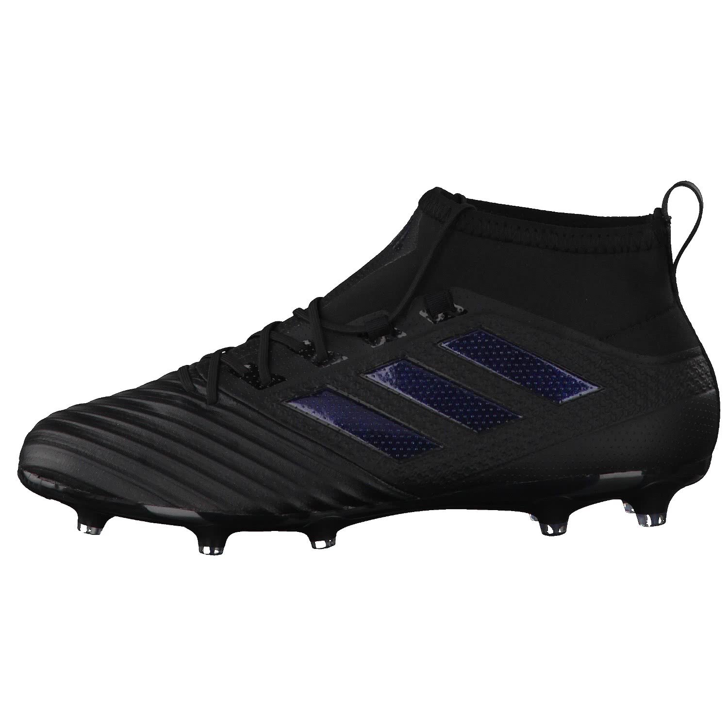 adidas Ace 17.2 FG Soccer Cleats for Men - Core Black/Utility Black - Size UK 7.5 - Perfect for Professional Matches & Training Sessions