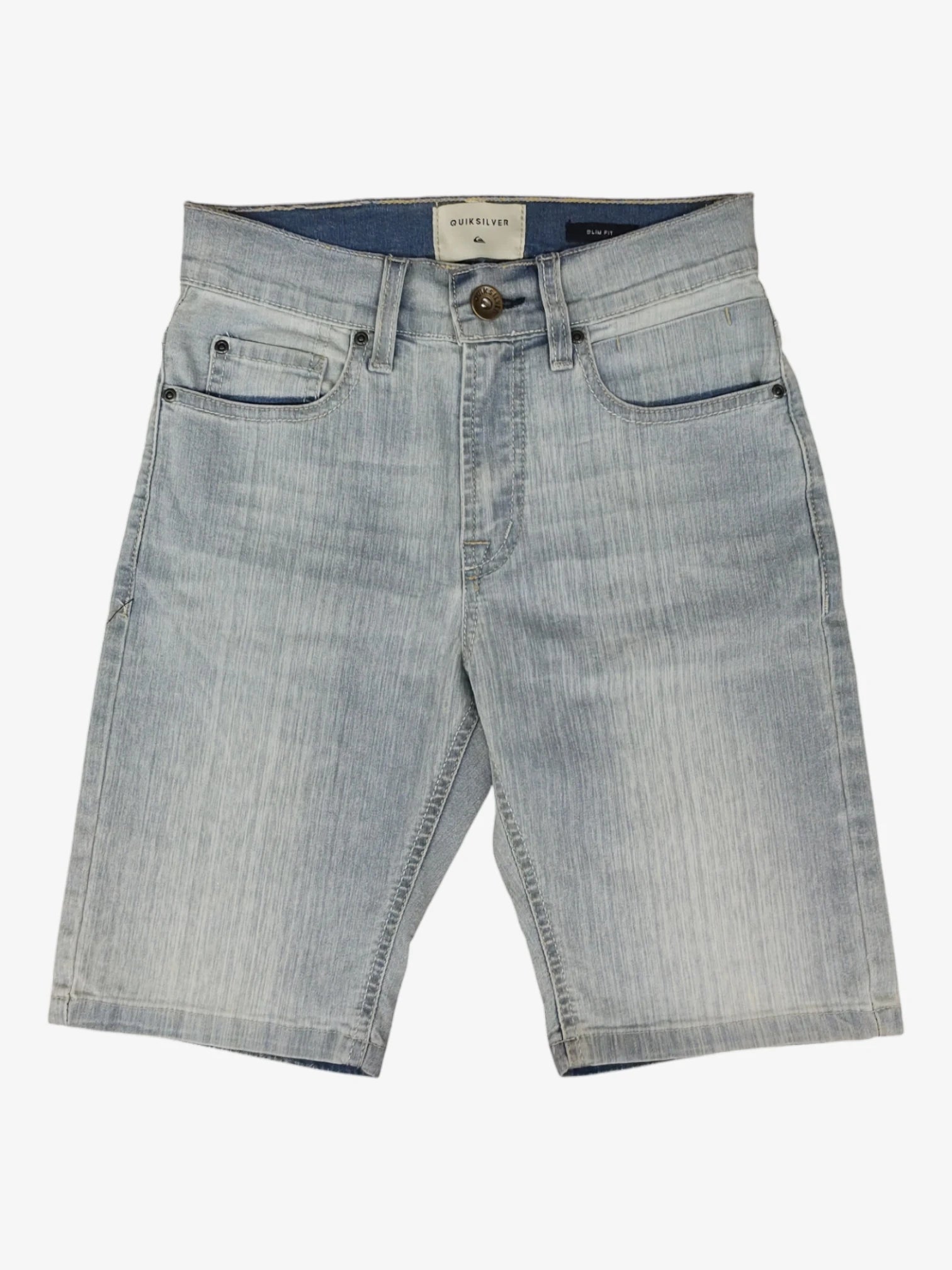 Quiksilver Bermuda Walk Basic Celeste Board Shorts - Men's Swim Trunks for Surfing, Swimming & Beach Vacations