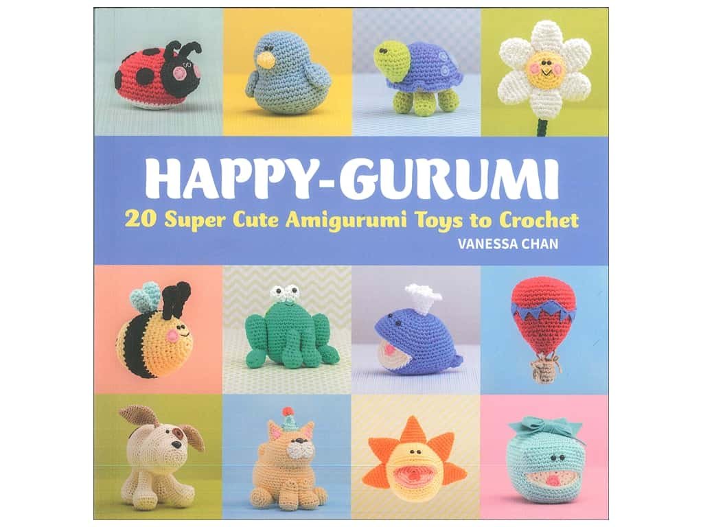 Happy-Gurumi: 20 Super Cute Amigurumi Crochet Toy Patterns for Beginners - Perfect for DIY Gifts, Home Decor & Baby Shower Favors
