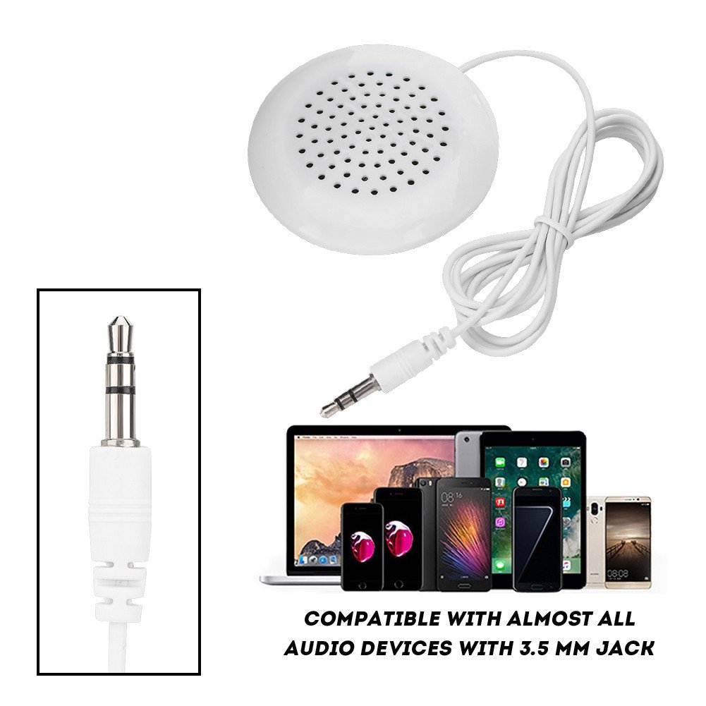 New Pillow Speakers, Mini Stereo Speakers, Portable CD Players for MP3 Players - Perfect for Home, Office, and Arts & Crafts