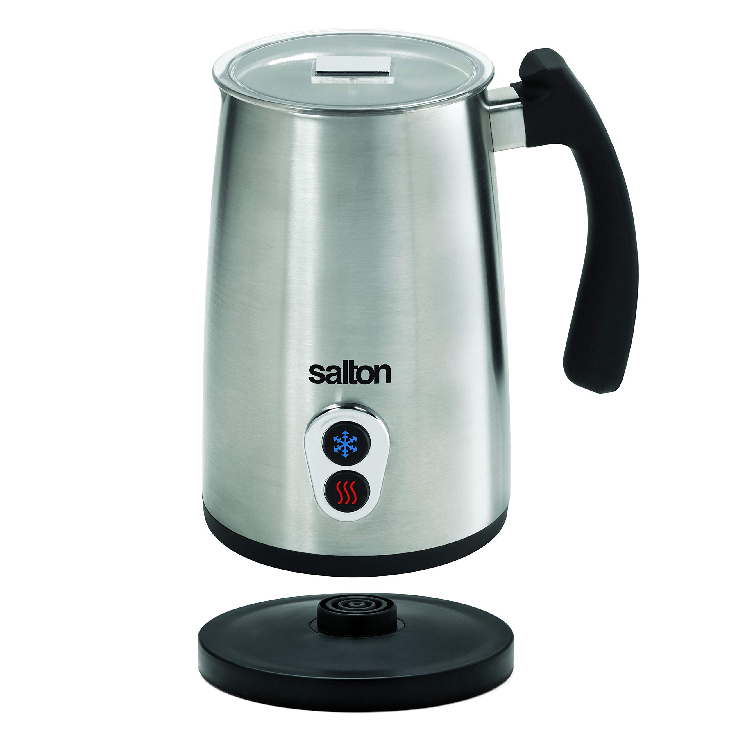 Premium Stainless Steel Milk Frother for Lattes, Cappuccinos & Hot Chocolate - Electric Whisk for Perfect Foam - Ideal for Coffee Shops, Home Baristas & Hot Beverage Lovers