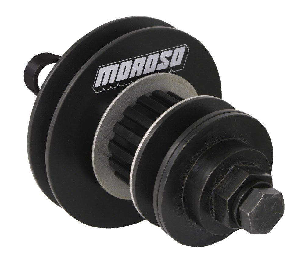 Moroso 63859 Mandrel Drive Kit for Dry Sump/Vacuum Pump - Flange Style, Compatible with Small Block Chevy Engines, Long Design - Perfect for Racing, Performance Upgrades & Engine Builds