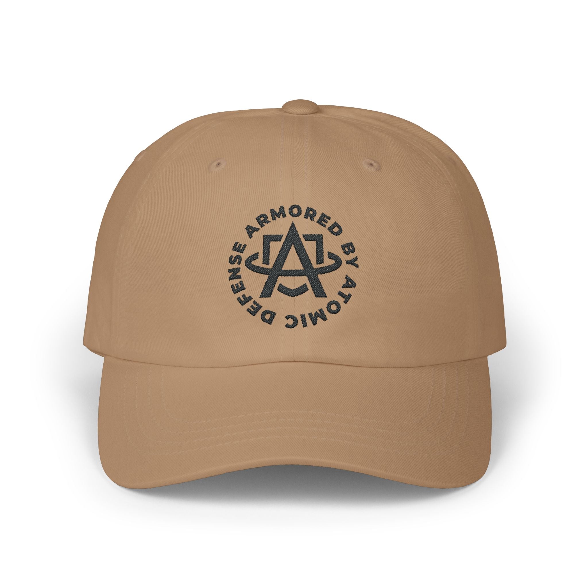Atomic Defense Classic Dad Cap - Adjustable Cotton Baseball Hat for Men & Women - Perfect for Outdoor Activities, Sports & Casual Wear