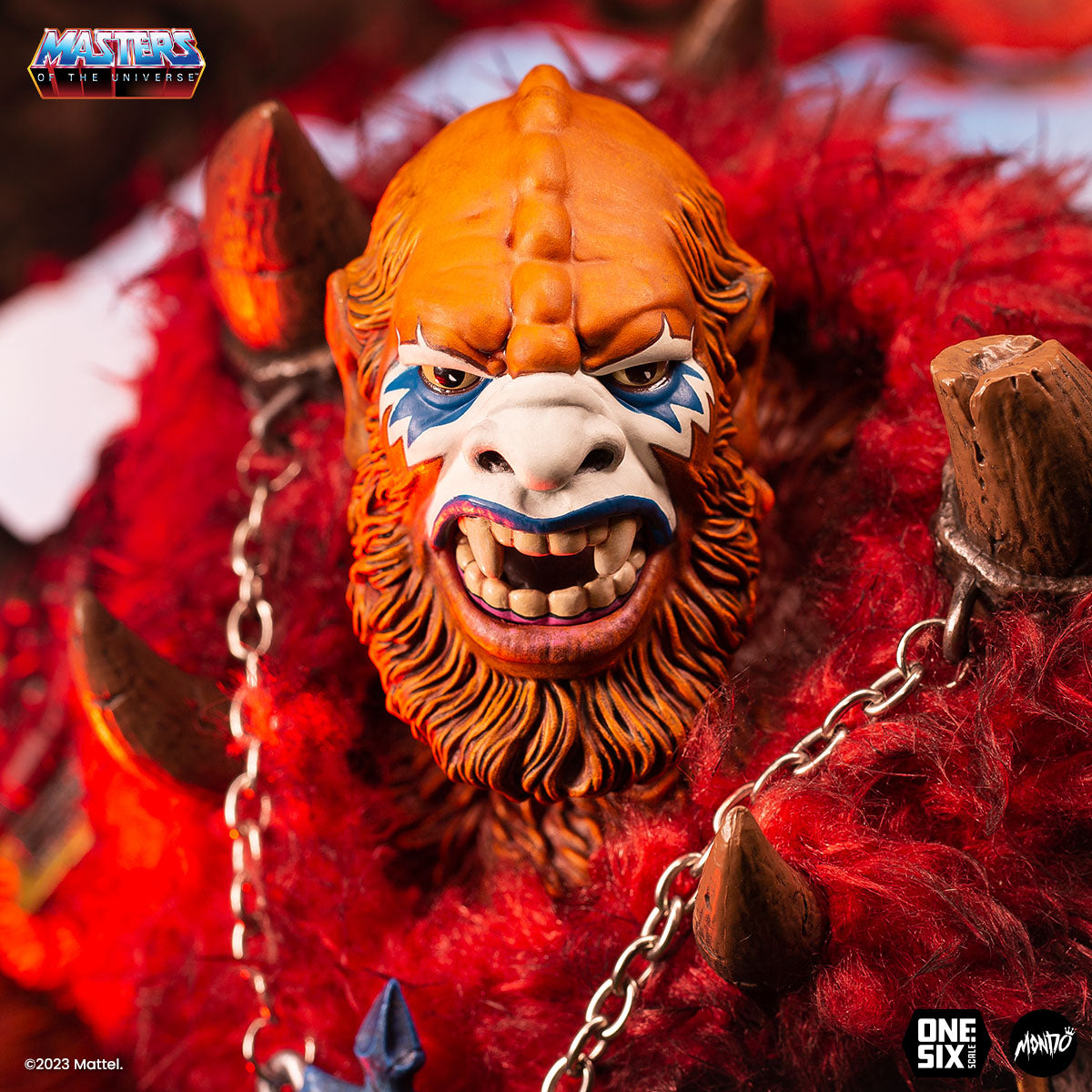 Masters of the Universe Beast Man 1/6 Scale Collectible Action Figure - Timed Limited Edition - Perfect for Display, Gifts, and He-Man Fans Collection
