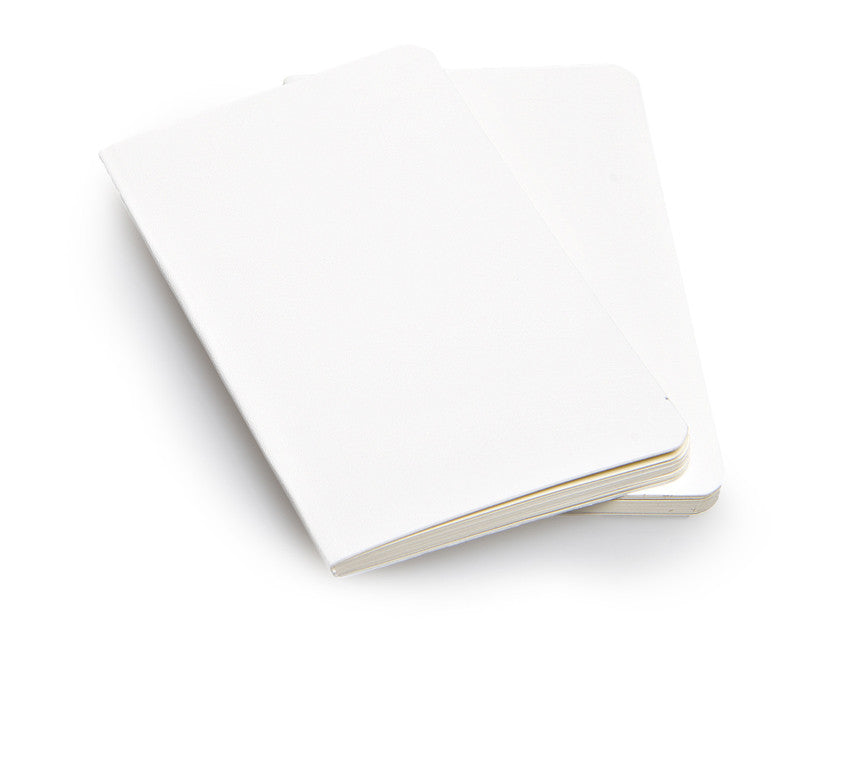 Premium Moleskine Volant Notebook Set - 2 Pack, Plain Paper, Extra Small (3.5