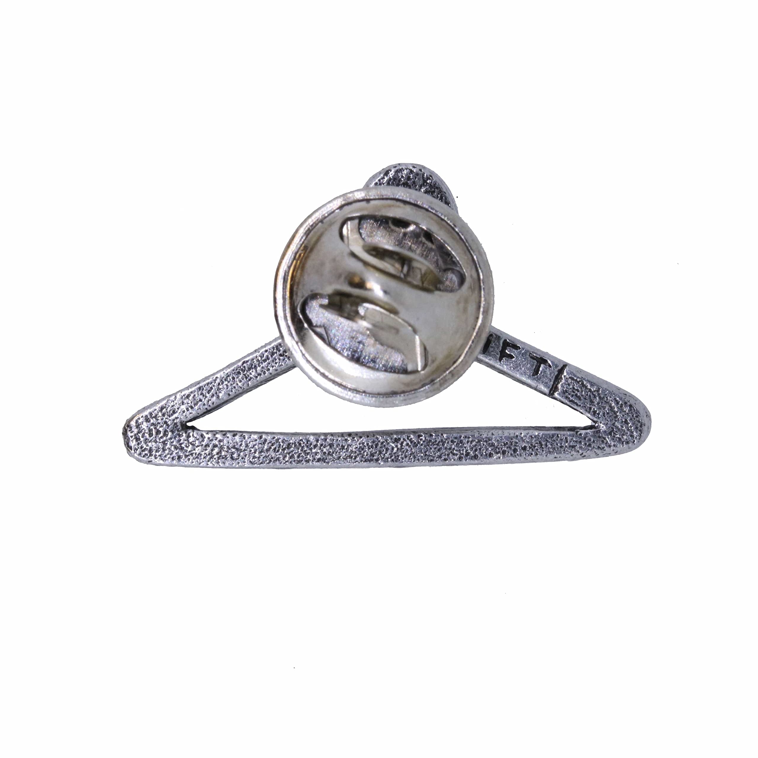 Jim Clift Design Premium Wire Clothes Hanger Lapel Pin - Stylish Fashion Accessory for Suits, Blazers & Formal Wear - Perfect for Business, Weddings & Special Occasions
