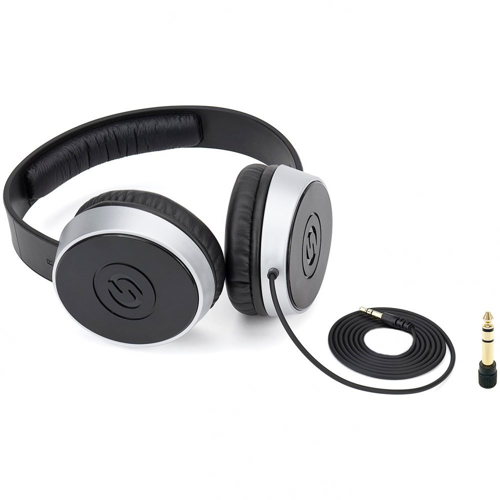 Samson SR450 Professional On-Ear Studio Headphones - High-Quality Sound for Recording, Mixing & Music Listening - Perfect for Home Studios, Podcasting & DJing