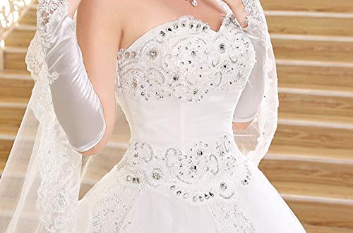Shanghai Story Strapless Wedding Dress with Train - Elegant Bridal Gown for Bride | Perfect for Beach Weddings, Church Ceremonies & Formal Receptions