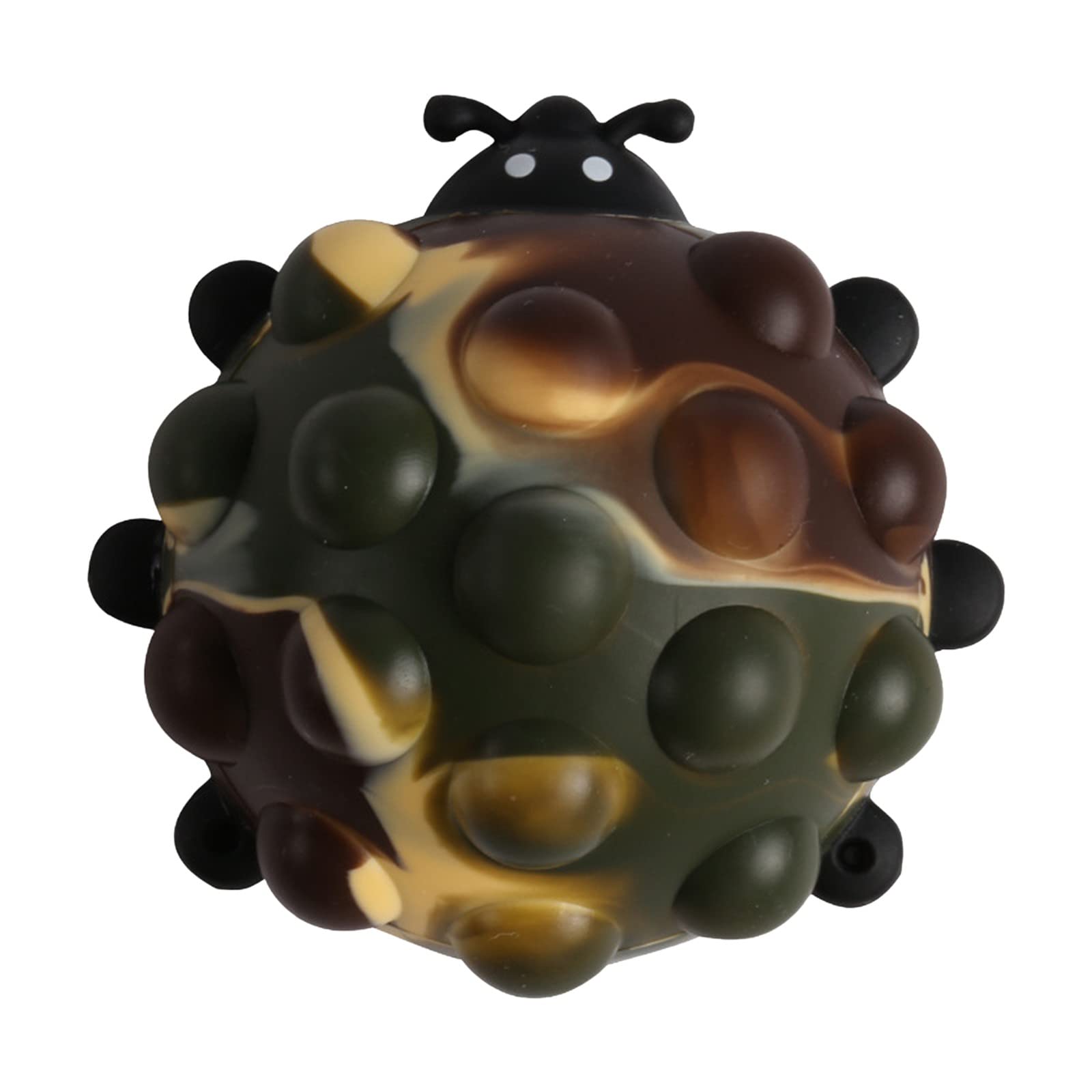 **Birdeem Silicone Grip Ball - Stress Relief Bubble Popper Fidget Toy with Music, Educational Sensory Toys for Kids & Adults - Perfect for Anxiety Relief, Classroom, Office & Travel (15AB-D)**