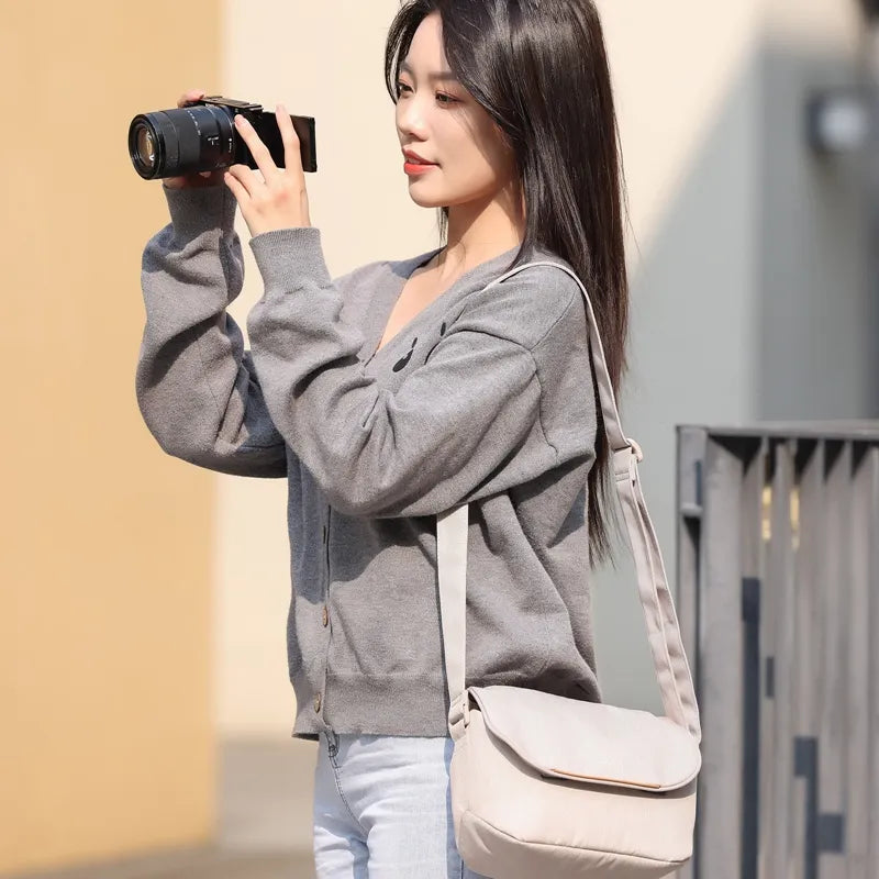 Ulanzi F01 Camera Sling Bag B011 - Waterproof DSLR Shoulder Bag for Photographers, Perfect for Travel & Outdoor Photography