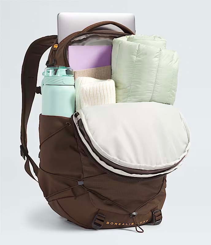 The North Face Women's Borealis Luxe Backpack - Lightweight Hiking Daypack for Travel, School & Outdoor Adventures | Water-Resistant & Durable Design