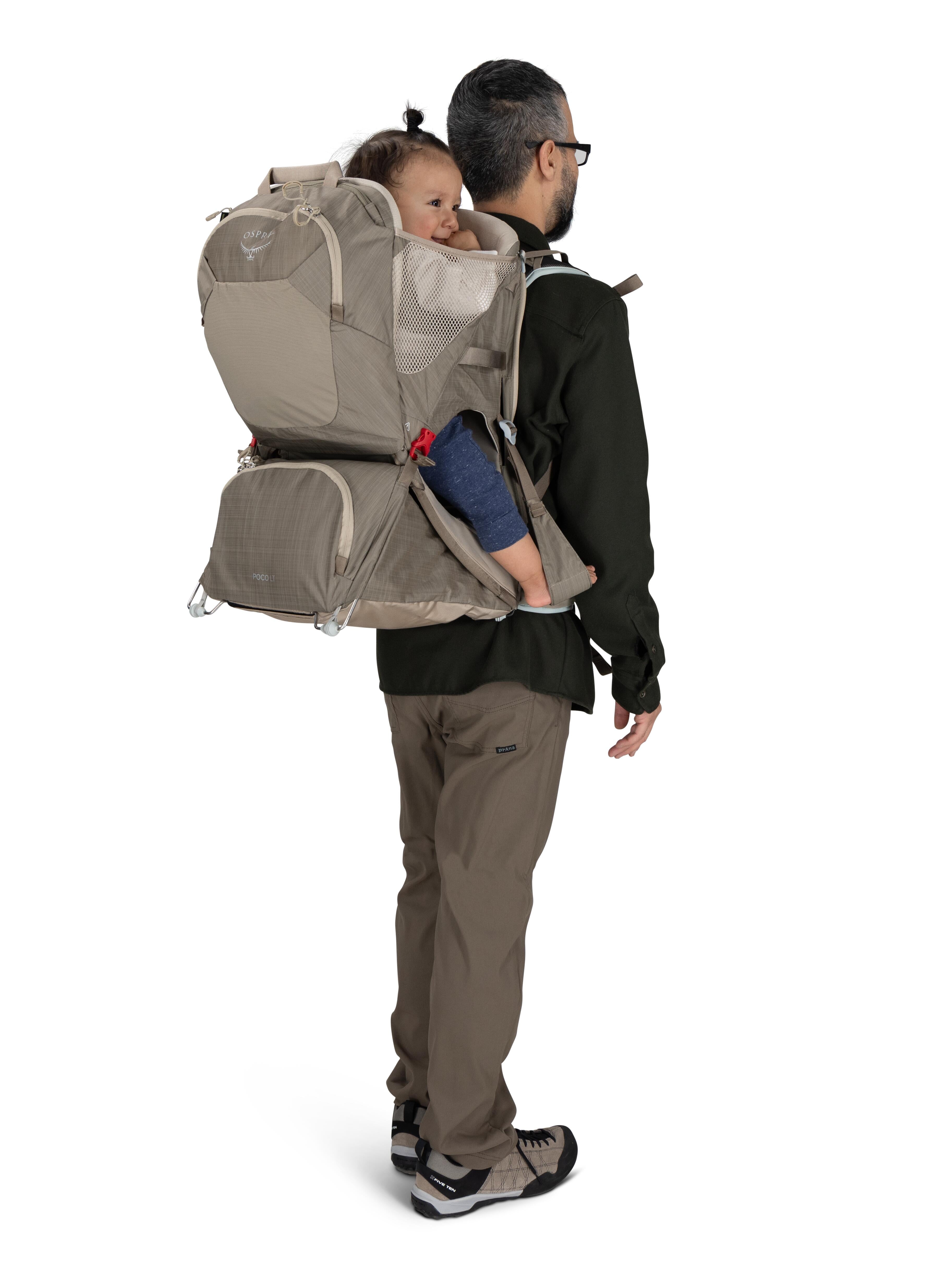 Osprey Poco LT Child Carrier Backpack - Lightweight & Comfortable Hiking Baby Carrier for Outdoor Adventures, Travel & Daily Use