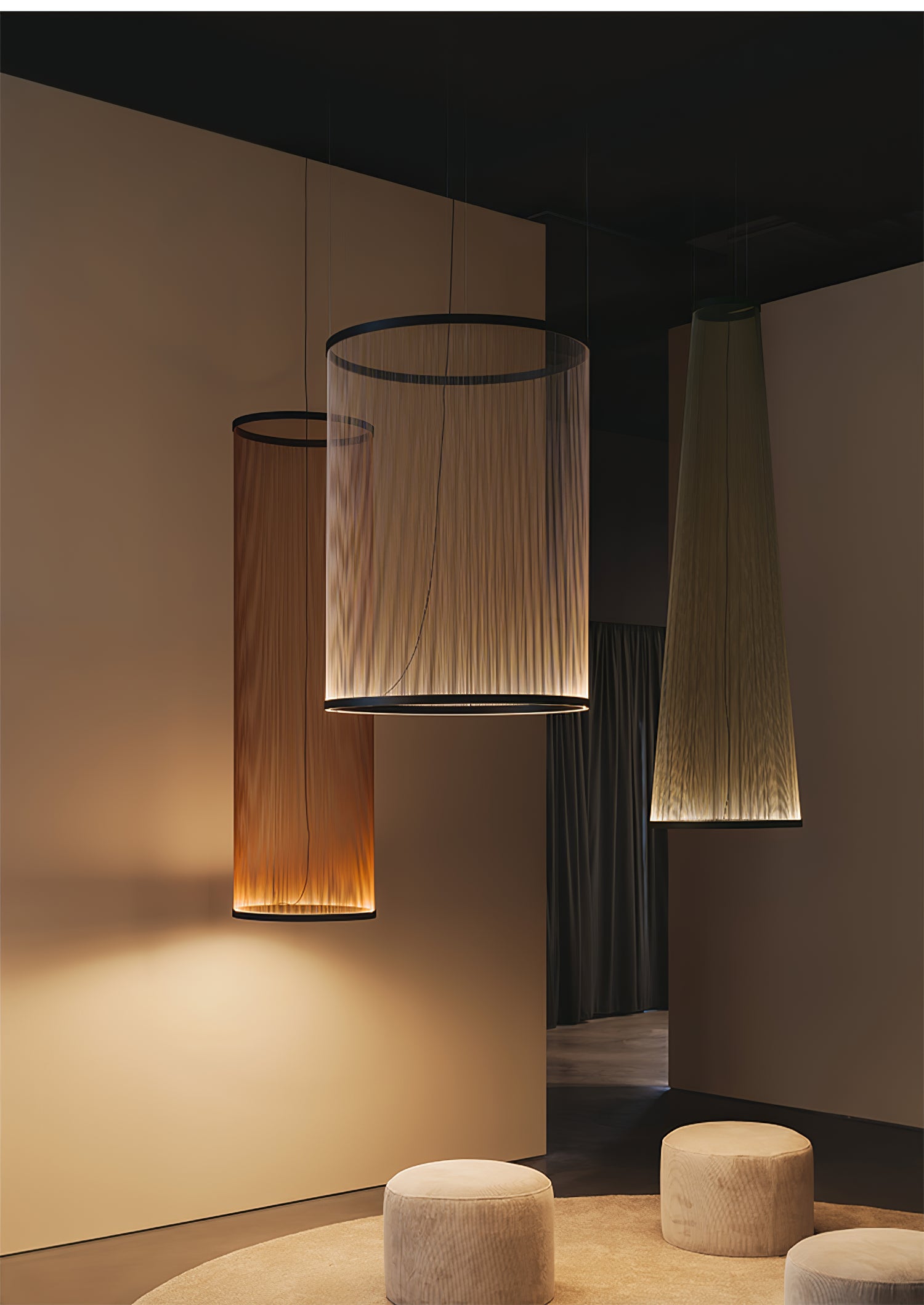 Modern Aeris Mesh Pendant Light - Sleek Minimalist Hanging Fixture for Kitchen Island, Dining Room & Bedroom Lighting | Dimmable LED Chandelier for Home Decor