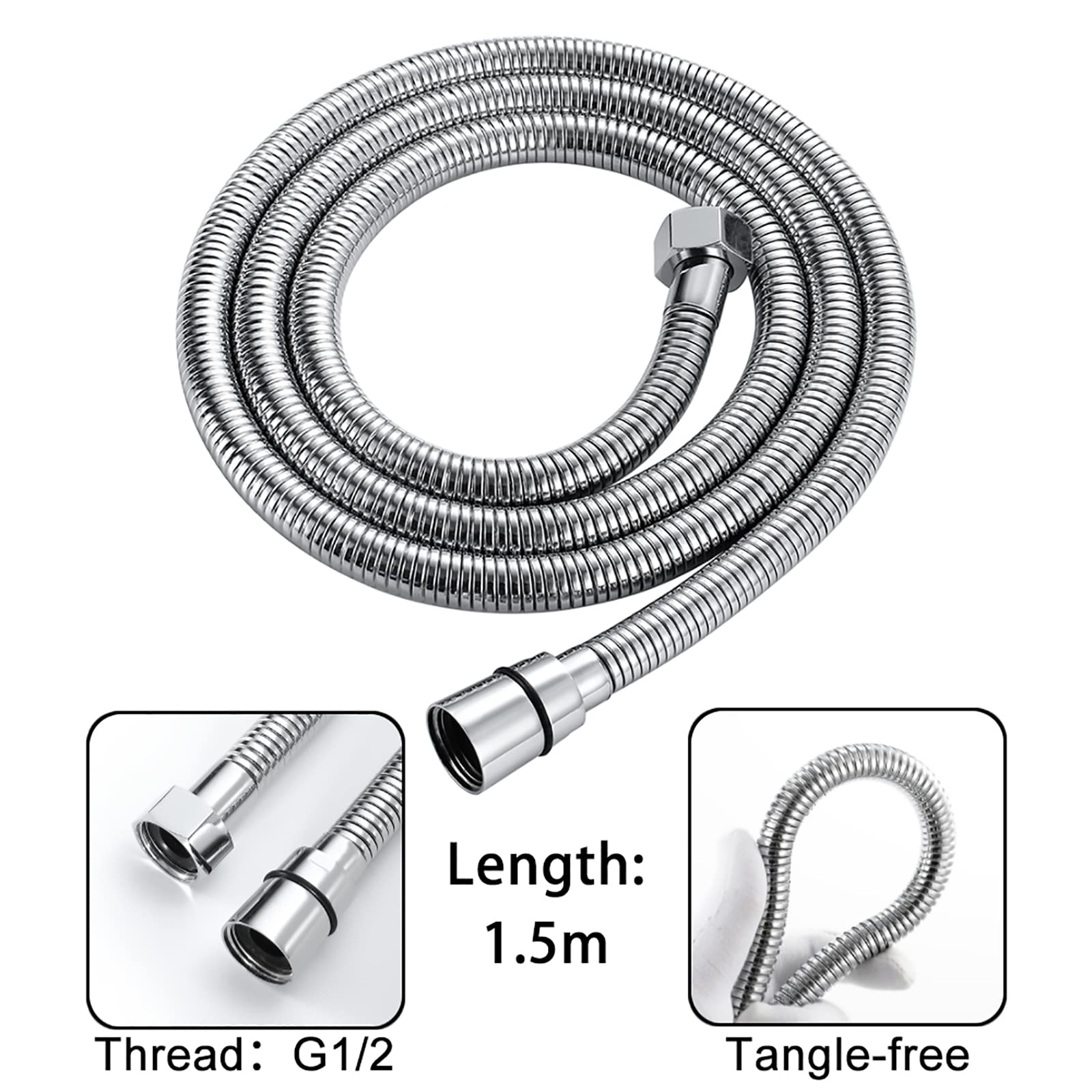 Handheld Bidet Sprayer for Toilet - Hot & Cold Water Brass Wall Mounted Sprayer Kit with 2 Modes | High Pressure Cleaning for Baby Cloth Diapers | Chrome Finish | Perfect for Bathroom Hygiene & Infant Care