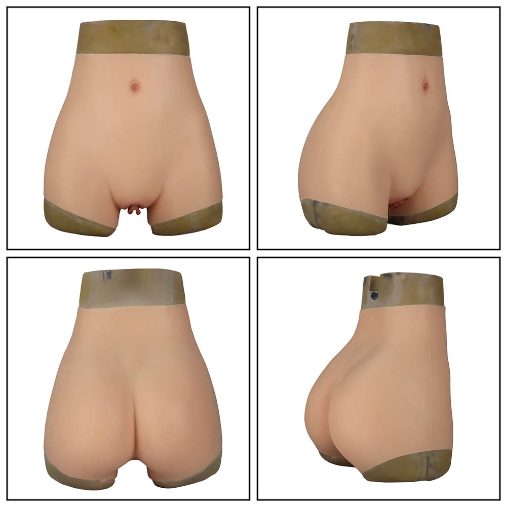 Liifun Realistic Silicone Short Pants - Butt Lifter Shaping Underwear for Crossdressers & Transgender Women | Comfortable & Discreet for Everyday Wear & Special Occasions