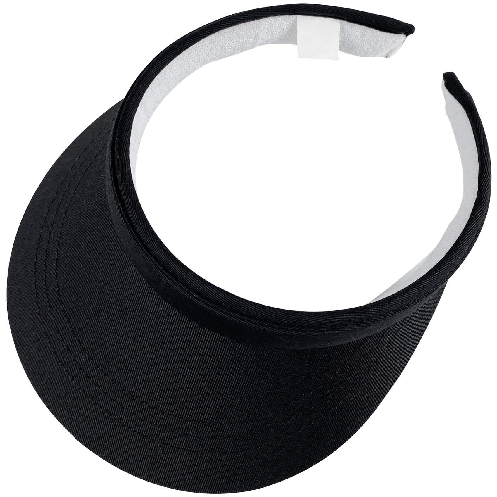 Women's Wide Brim Sun Visor Hat - Adjustable Clip On Summer Beach Visor for Outdoor Sports, Golf & Travel - UV Protection Sun Hat for Women & Men