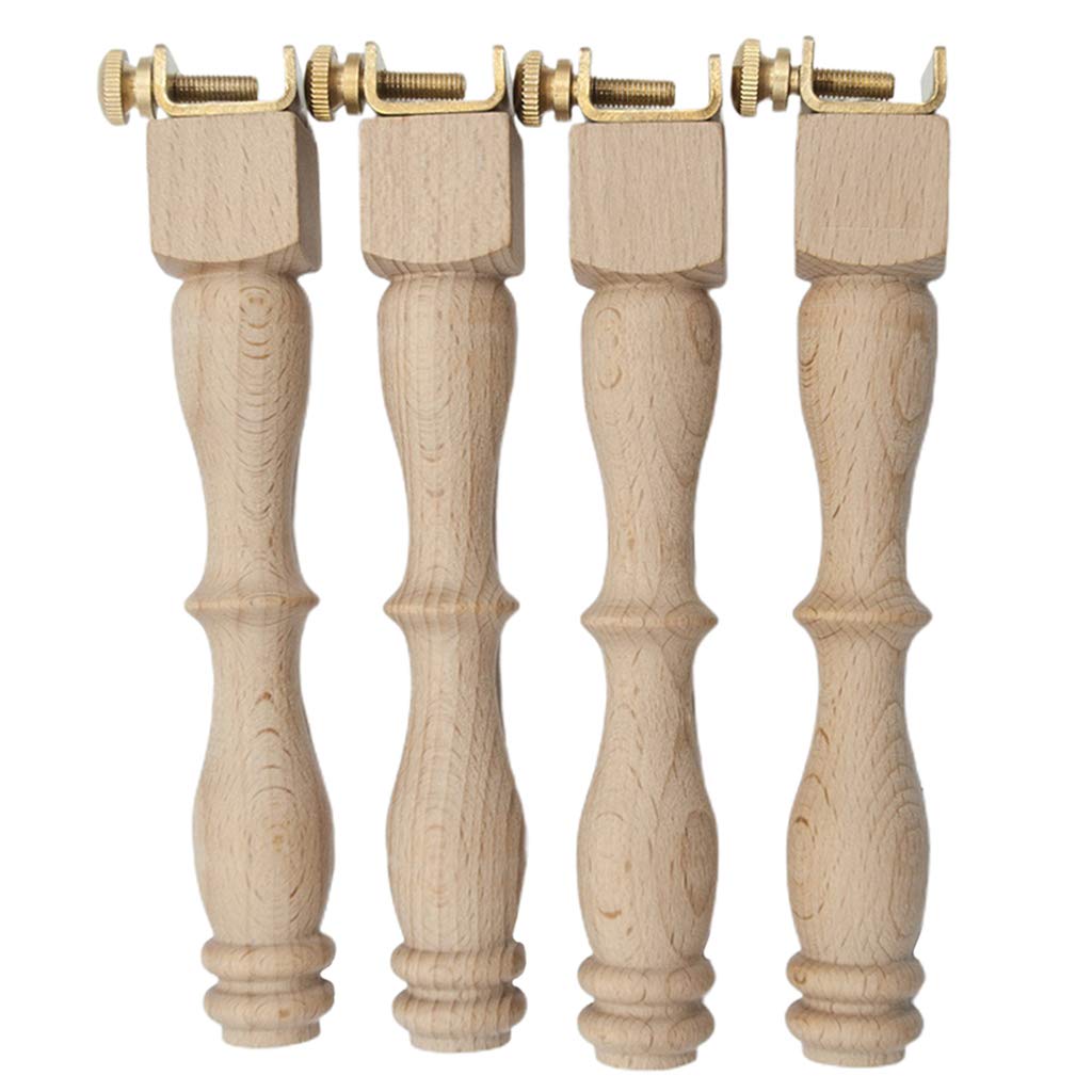 Menolana Adjustable Embroidery Stand Hoop Legs - 4 Pack Replacement Heightening Rings for Embroidery & Sewing - Perfect for Cross Stitch, Needlework, and Craft Projects