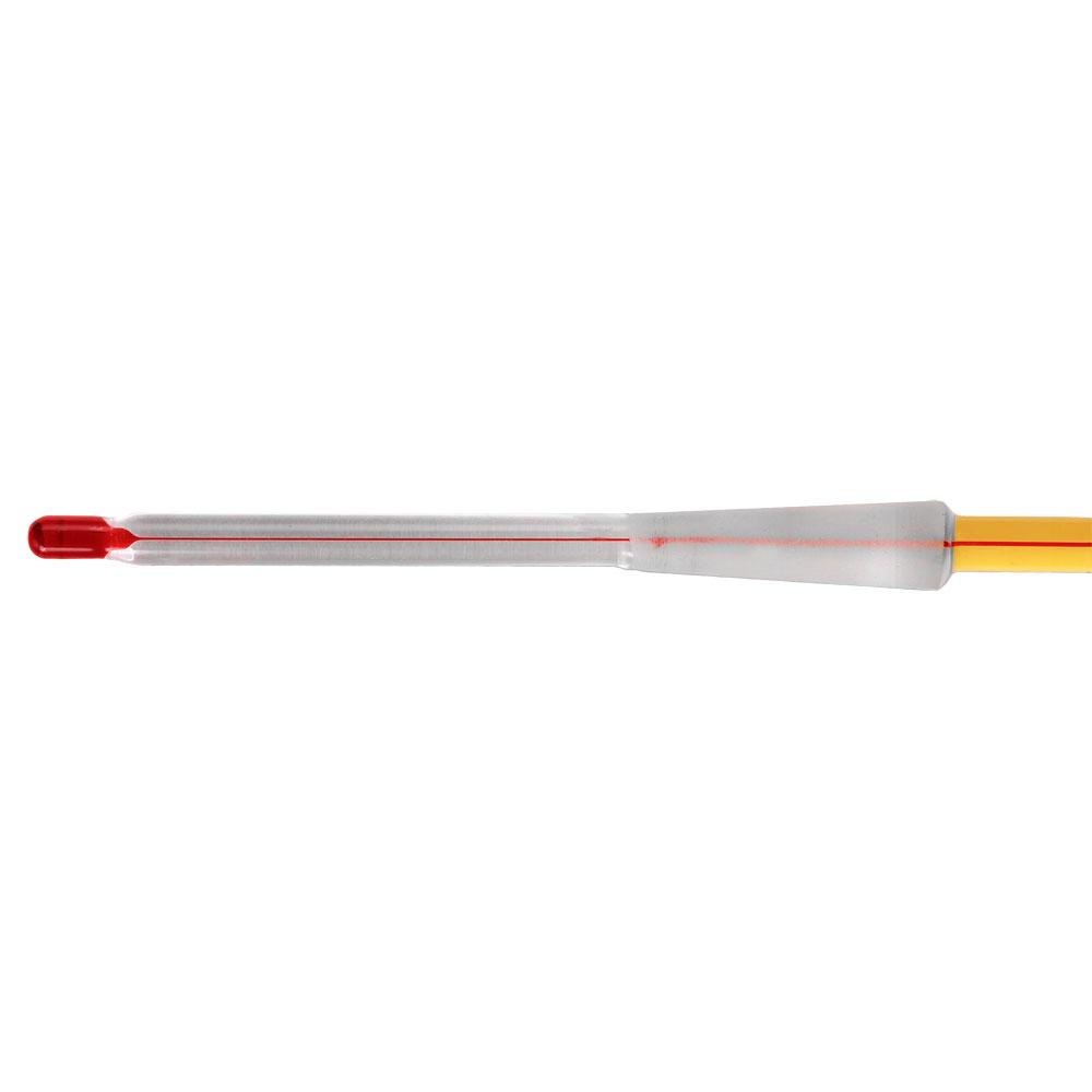 High Precision 125mm Thermometer with Taper Joint -10°C to 150°C for Laboratory, Home Brewing & Science Experiments