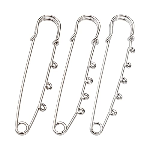 8-stainless Steel Color-75mm Wide-3,4,5 Loops