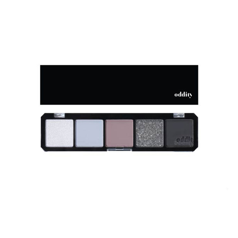 ODDITY Unnamed Ashes Series 5-Color Eyeshadow Palette - Everyday Makeup Collection for Natural & Glam Looks | Perfect for Day to Night Wear