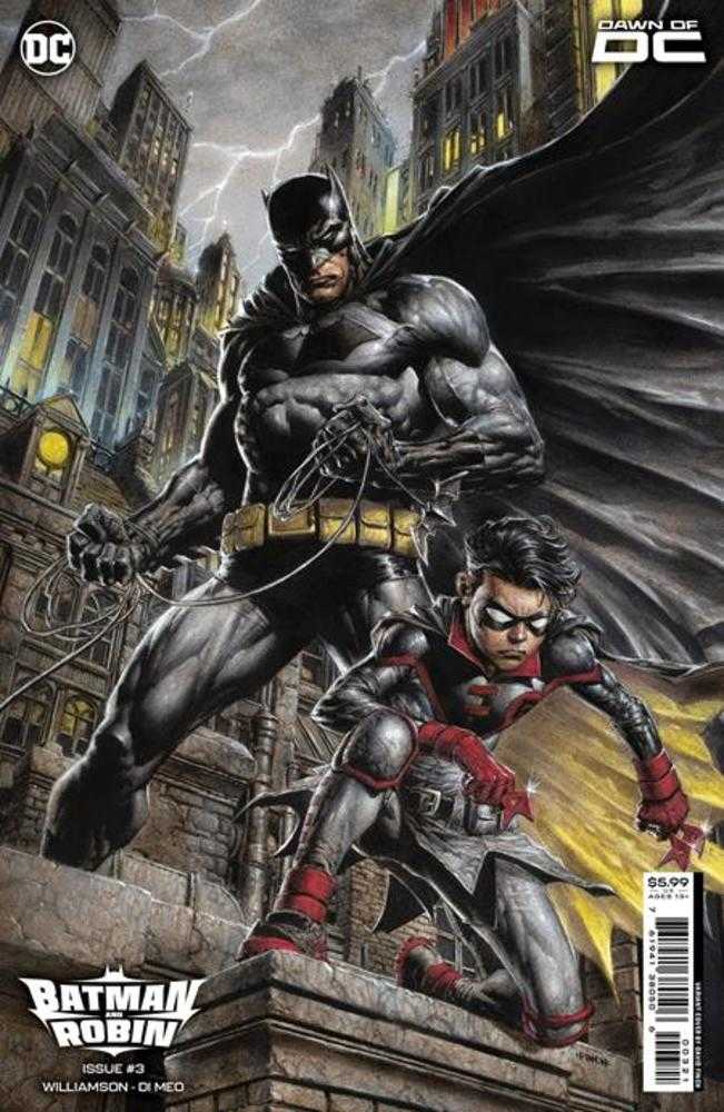 Batman And Robin #3 Cover B David Finch Card Stock Variant - Limited Edition Comic Book for Collectors & Fans - Perfect for Display, Gifts & Comic Conventions