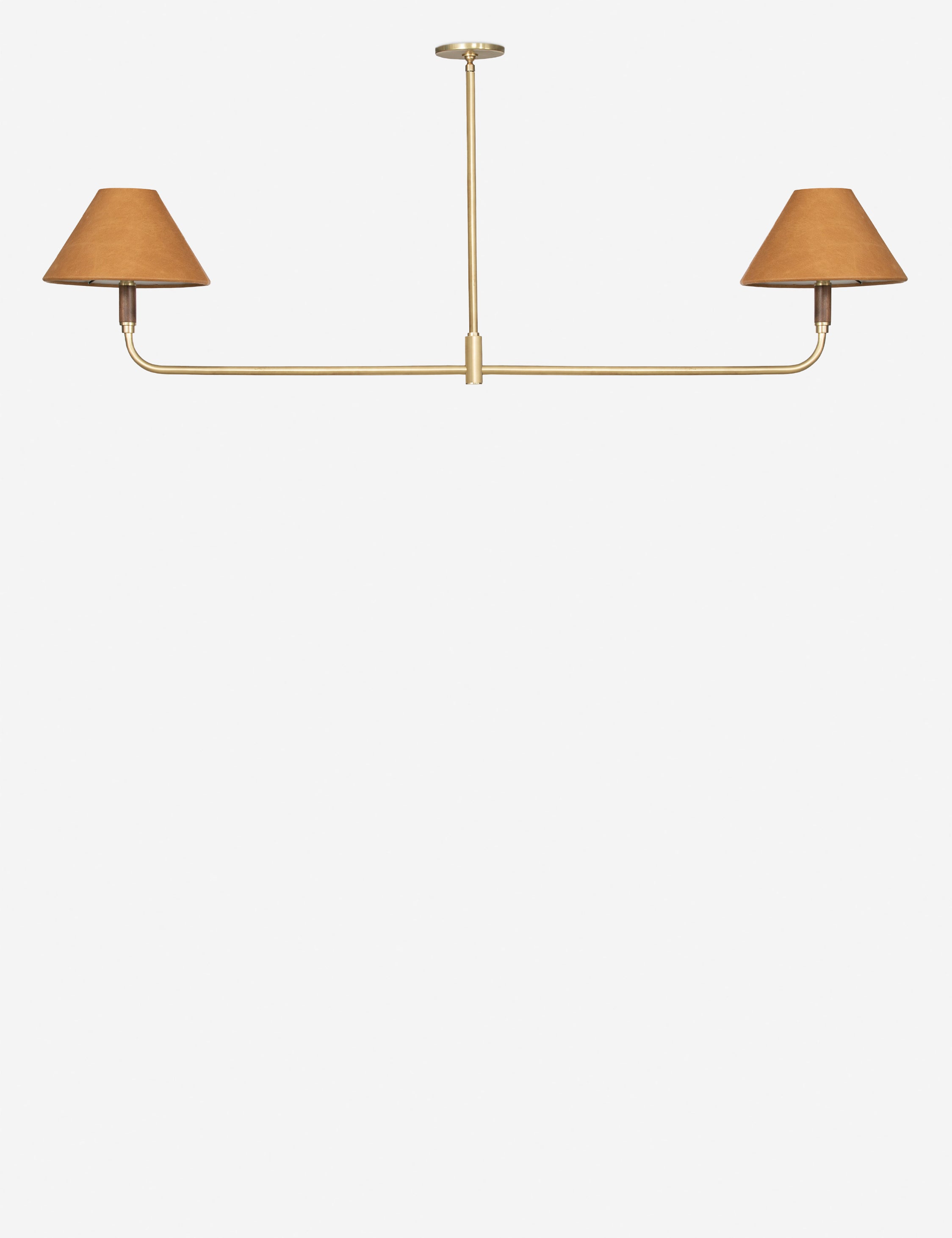 Doherty Linear Pendant Light - Modern Minimalist LED Hanging Fixture for Kitchen Island, Dining Room, and Living Room Lighting