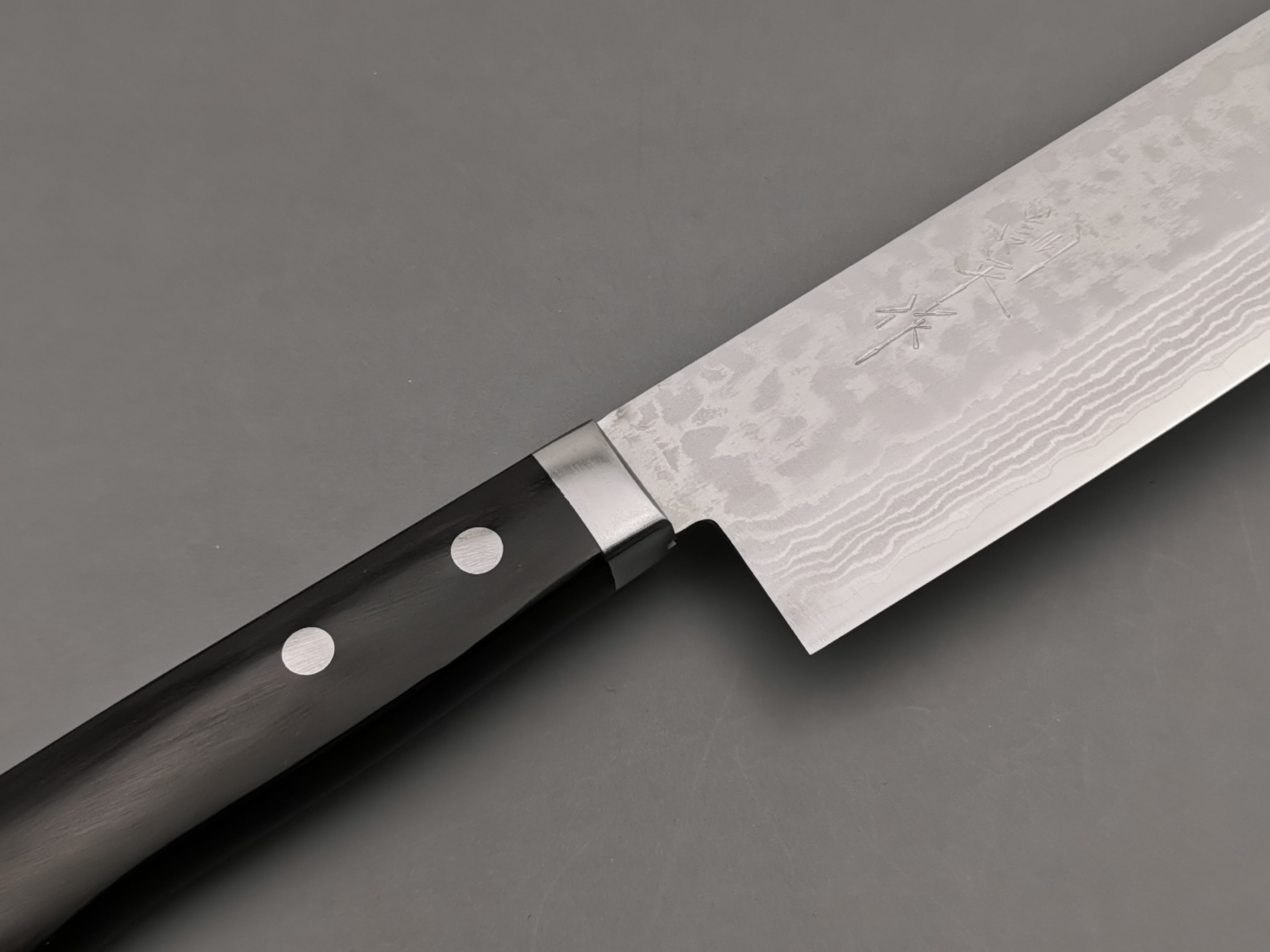 Masutani Hamono V10 Damascus Nakiri Knife - 7.1