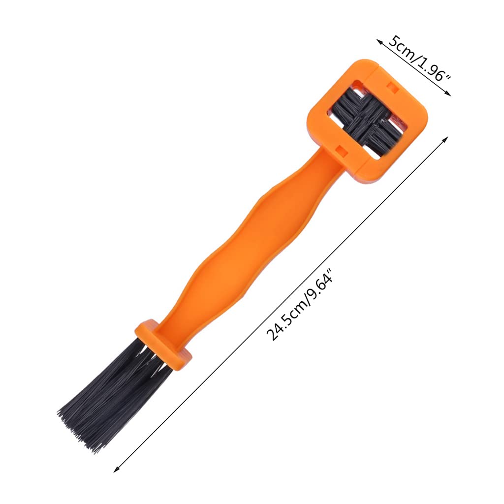 Bike Chain & Tire Cleaning Brush - Motorcycle Scrub Tool for Bikes