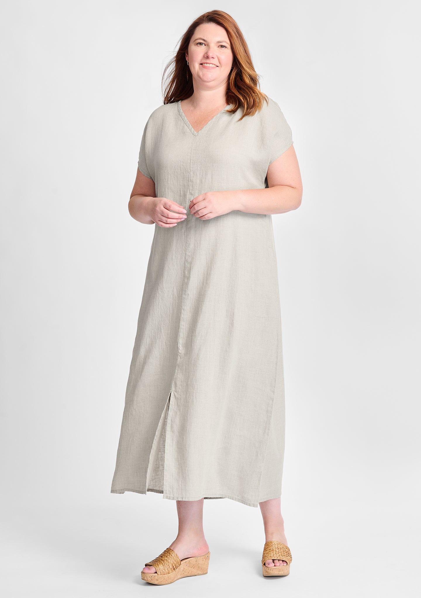 Yara Dress - Linen Maxi Dress for Women | Summer Beach Vacation & Boho Chic Outfit | Final Sale